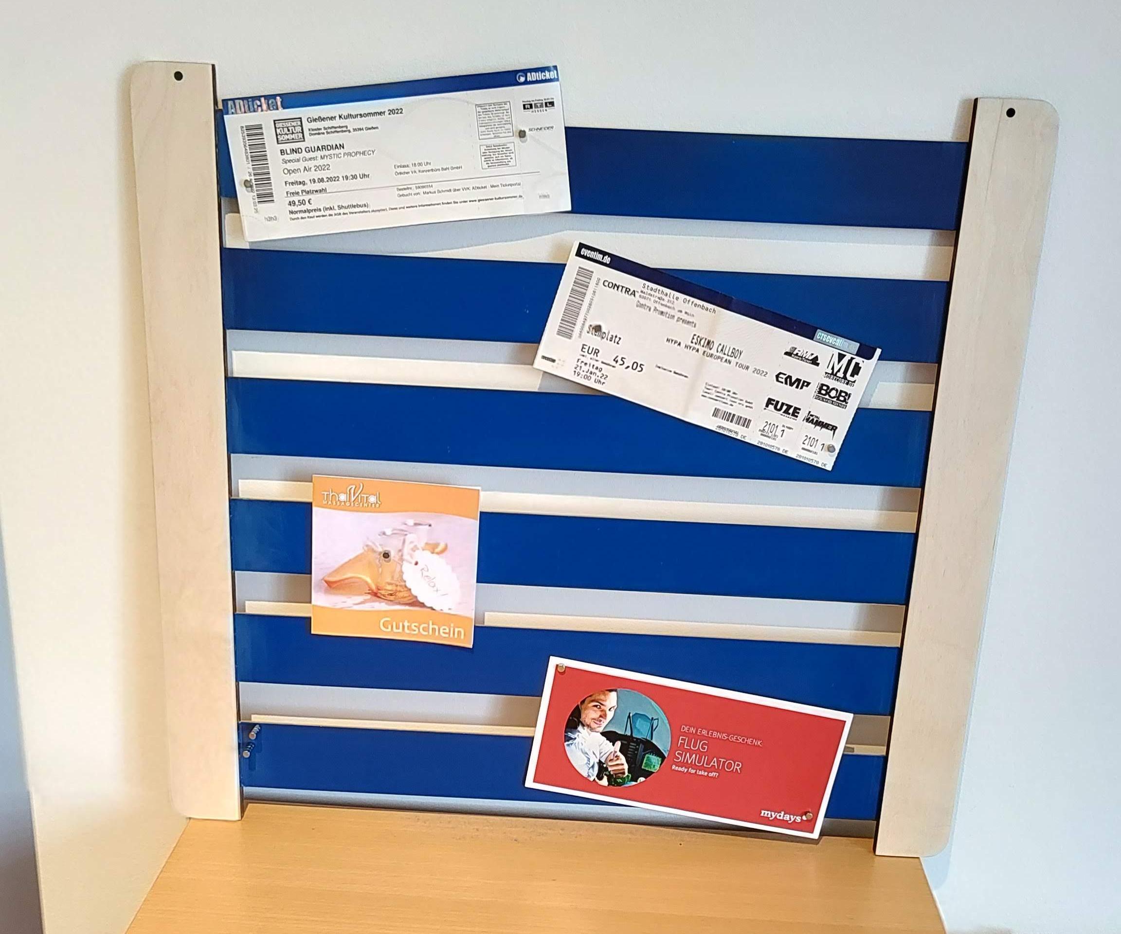 Magnetic Ticketholder