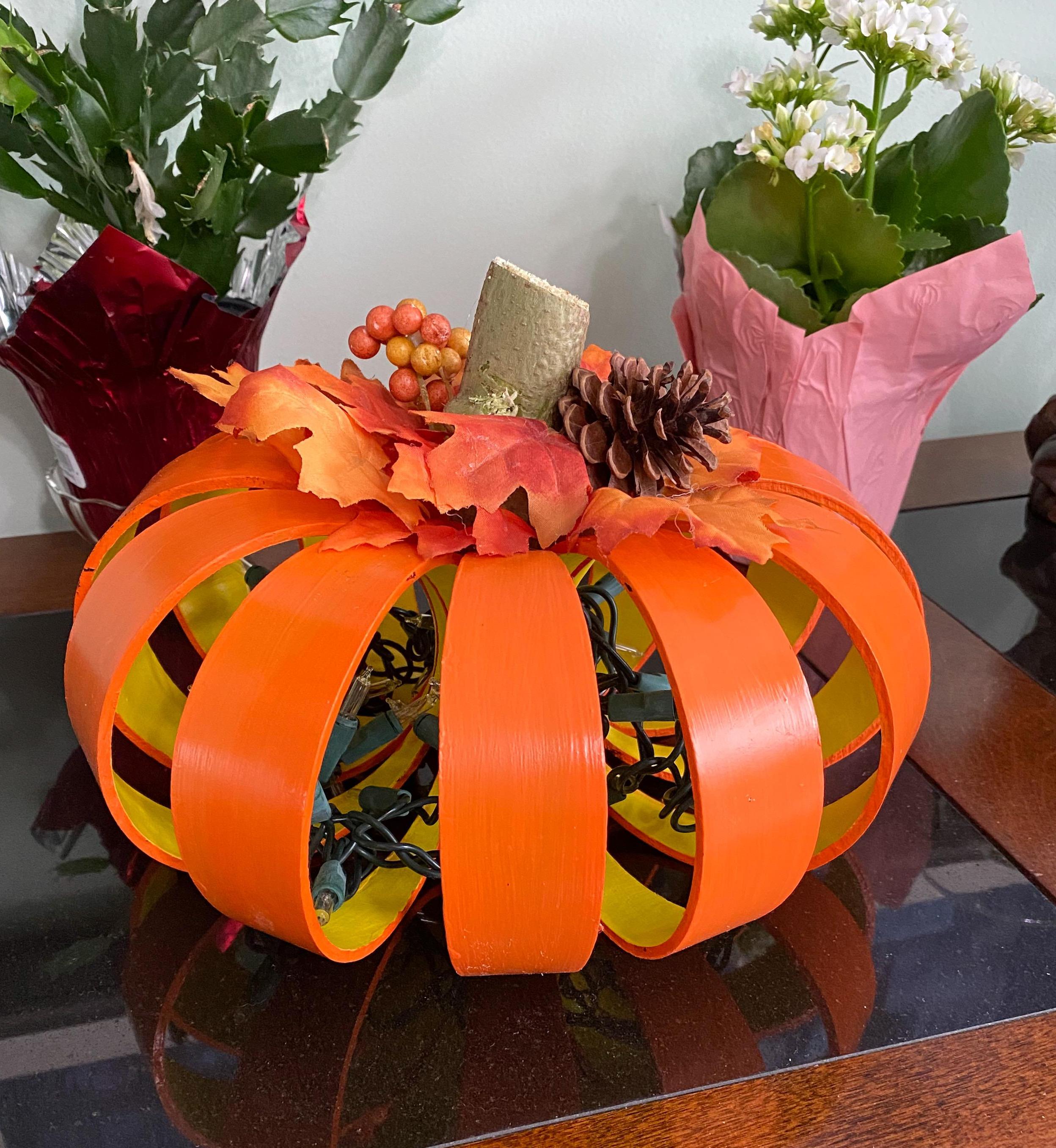 Making a Pumpkin Using PVC Pipe