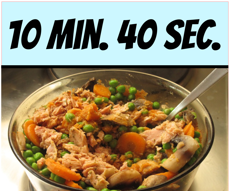 Nutritious Mush in 10 Min. 40 Sec.