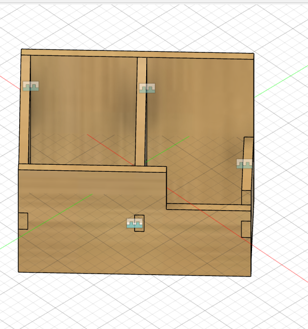 Organizador Simple En Corte Laser