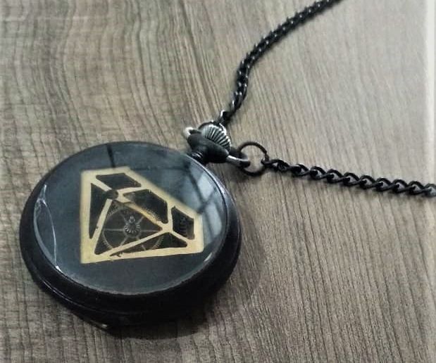 Steampunk Necklace From Old Pocket Watch