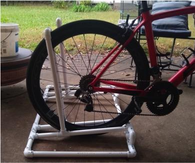 Locking PVC Bike Rack
