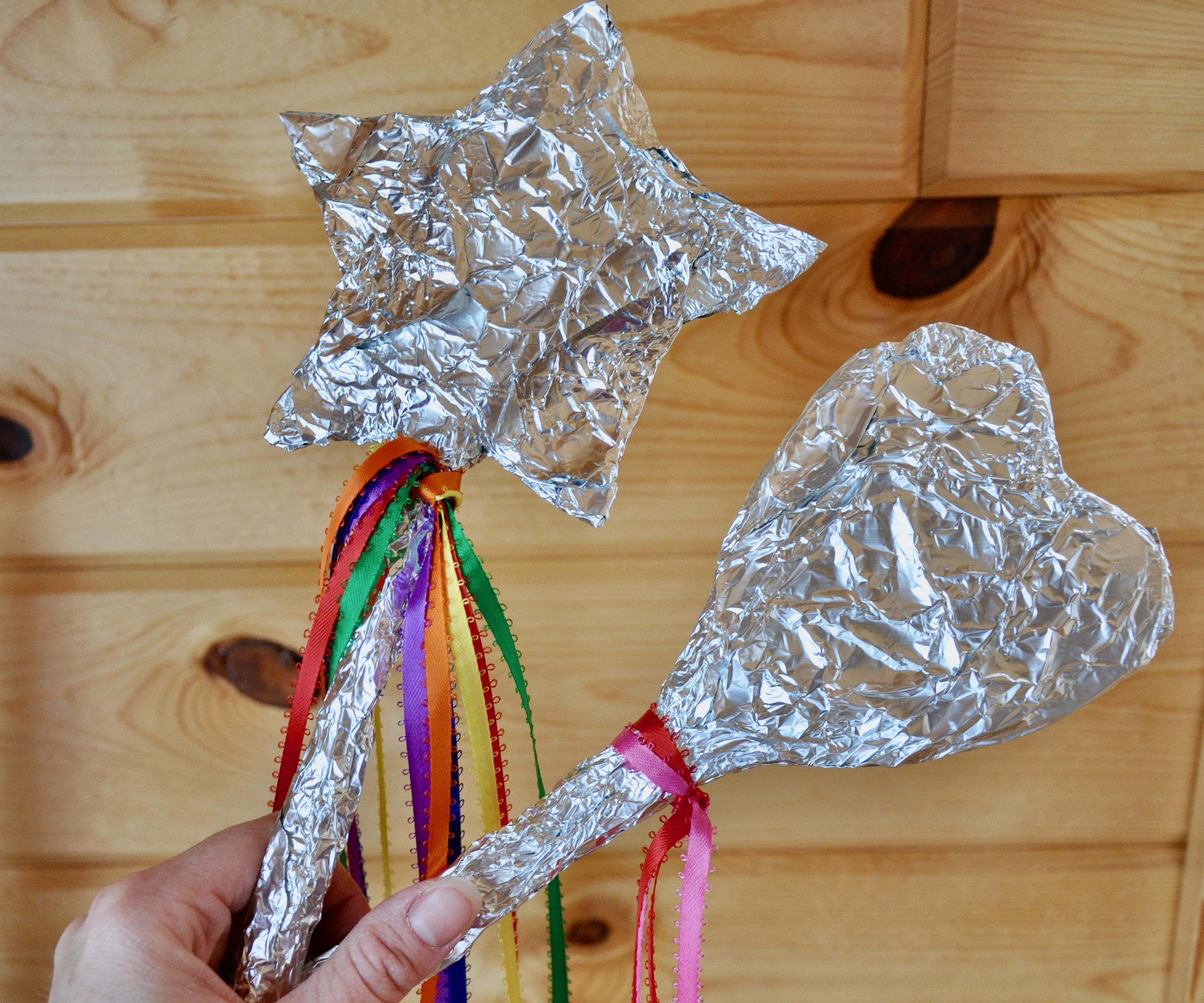 Easy Tin Foil Magic Wand