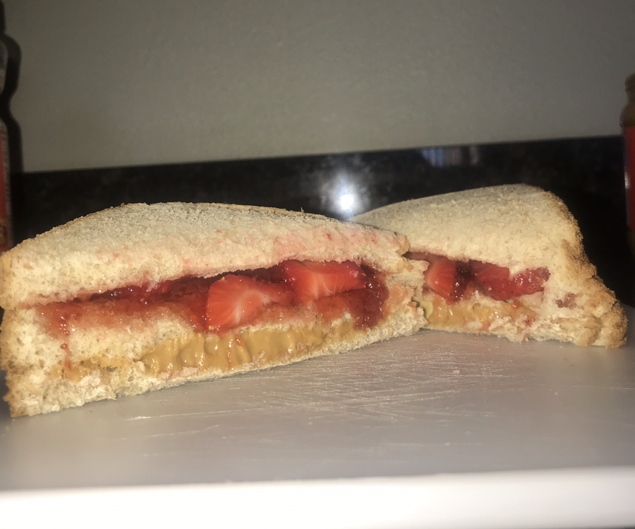 Ultimate Triple-decker Strawberry PB&J