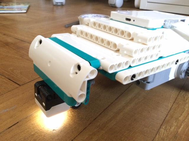 Lego Geared Down Car (coded) (Lego Mindstorms Robot Inventor 51515 Set)