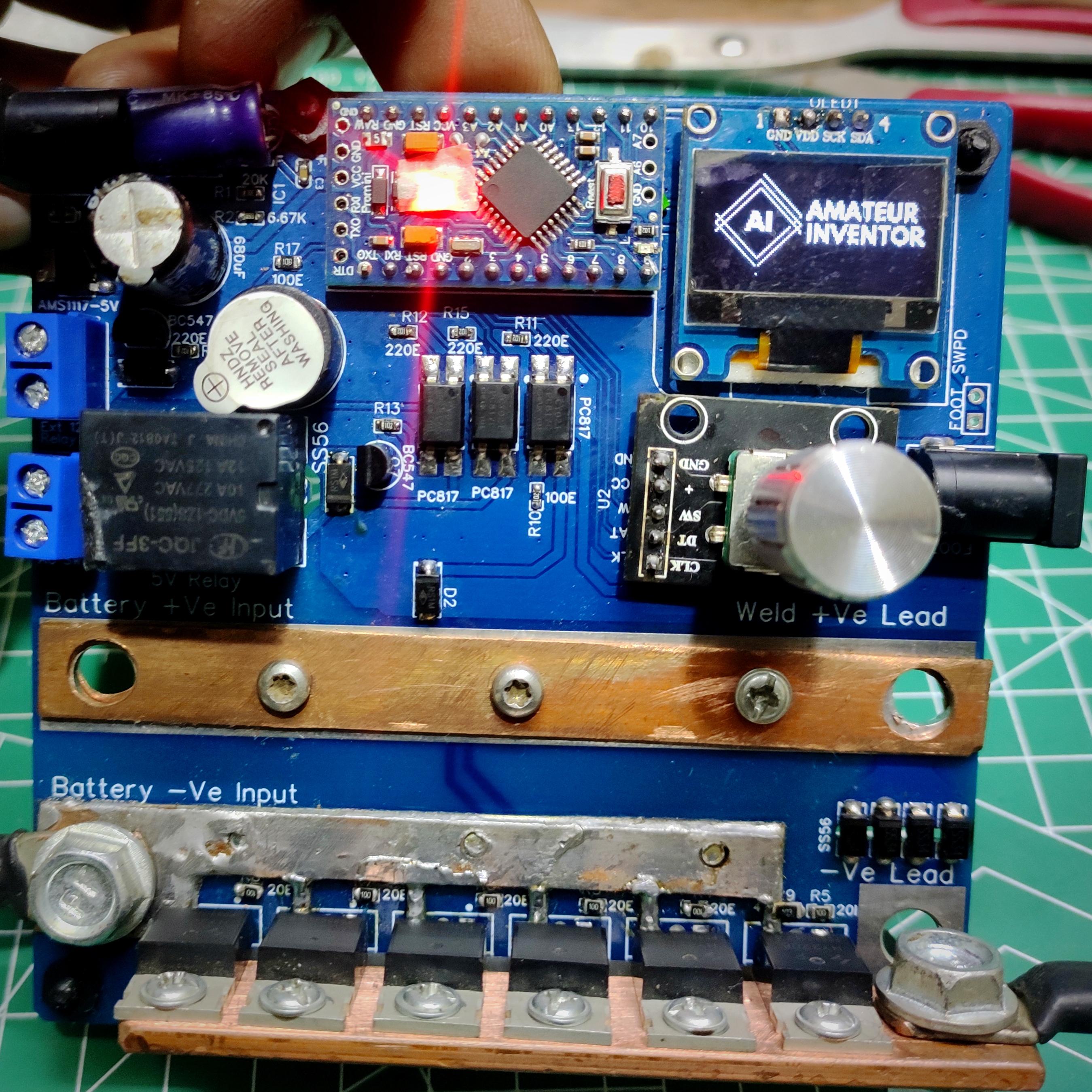 How to Make a Crude Spot Welder From Arduino