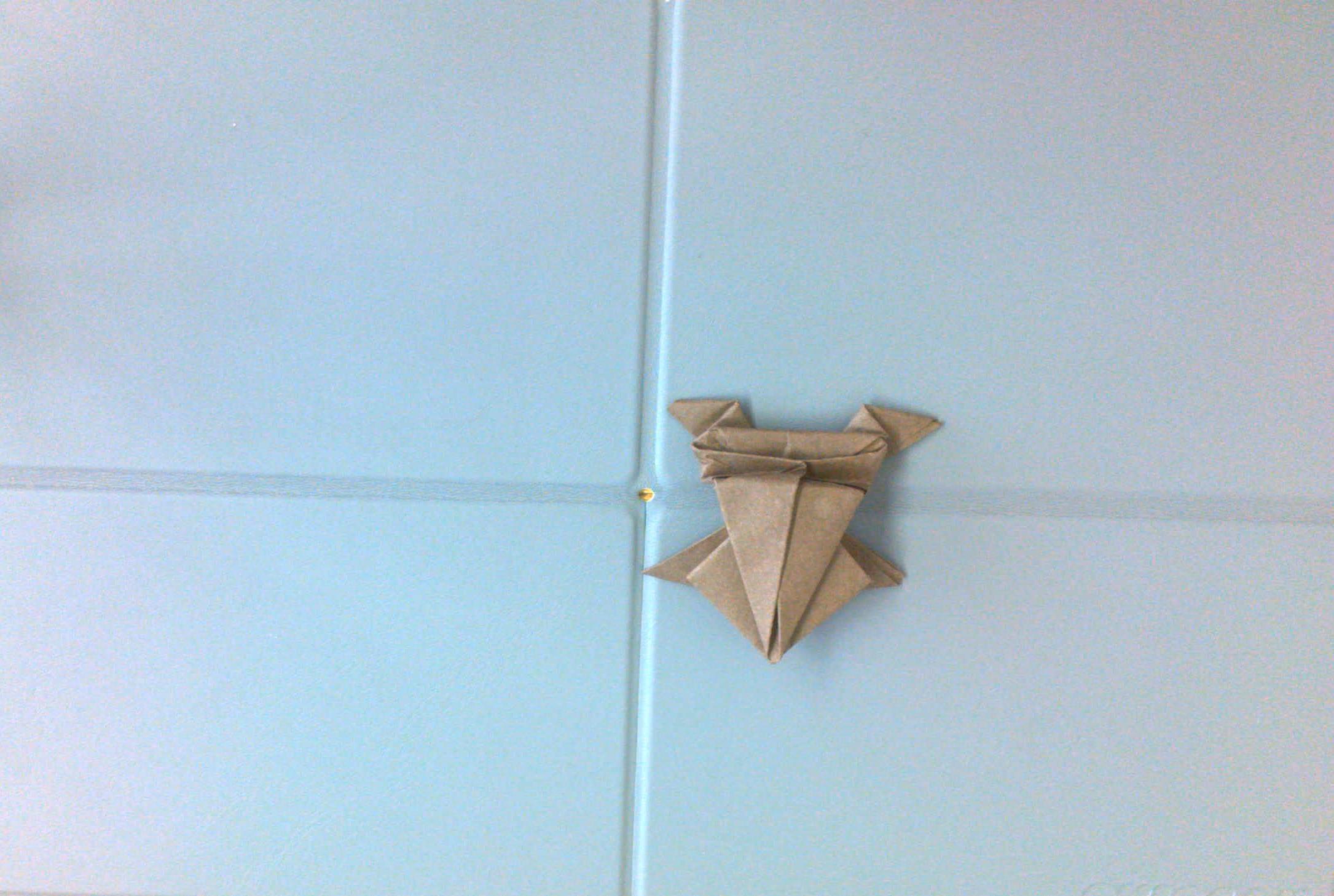 Origami Jumping Frog