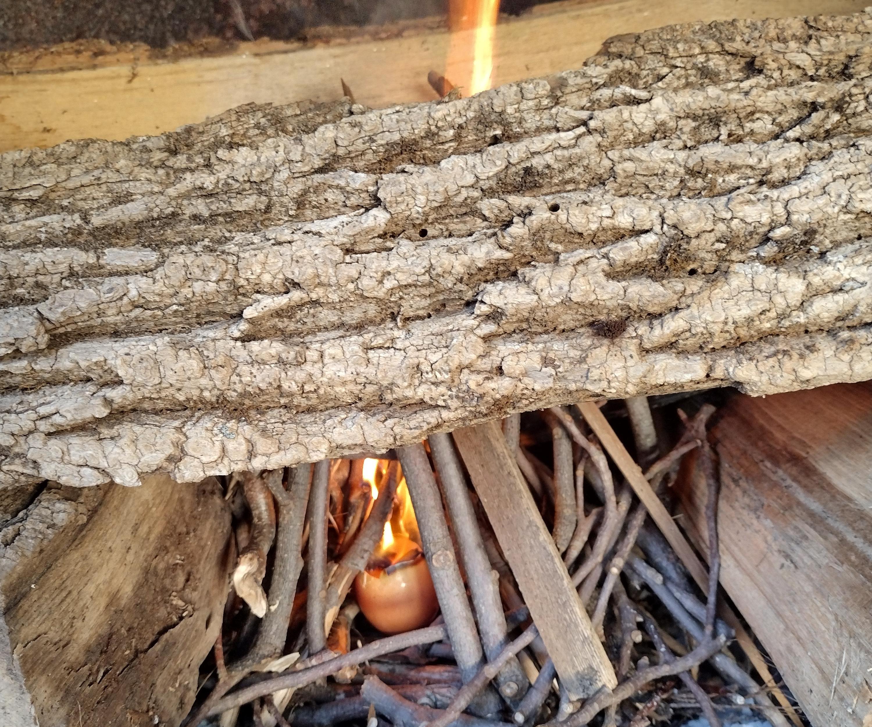 Bacon and Eggs Fire Starter