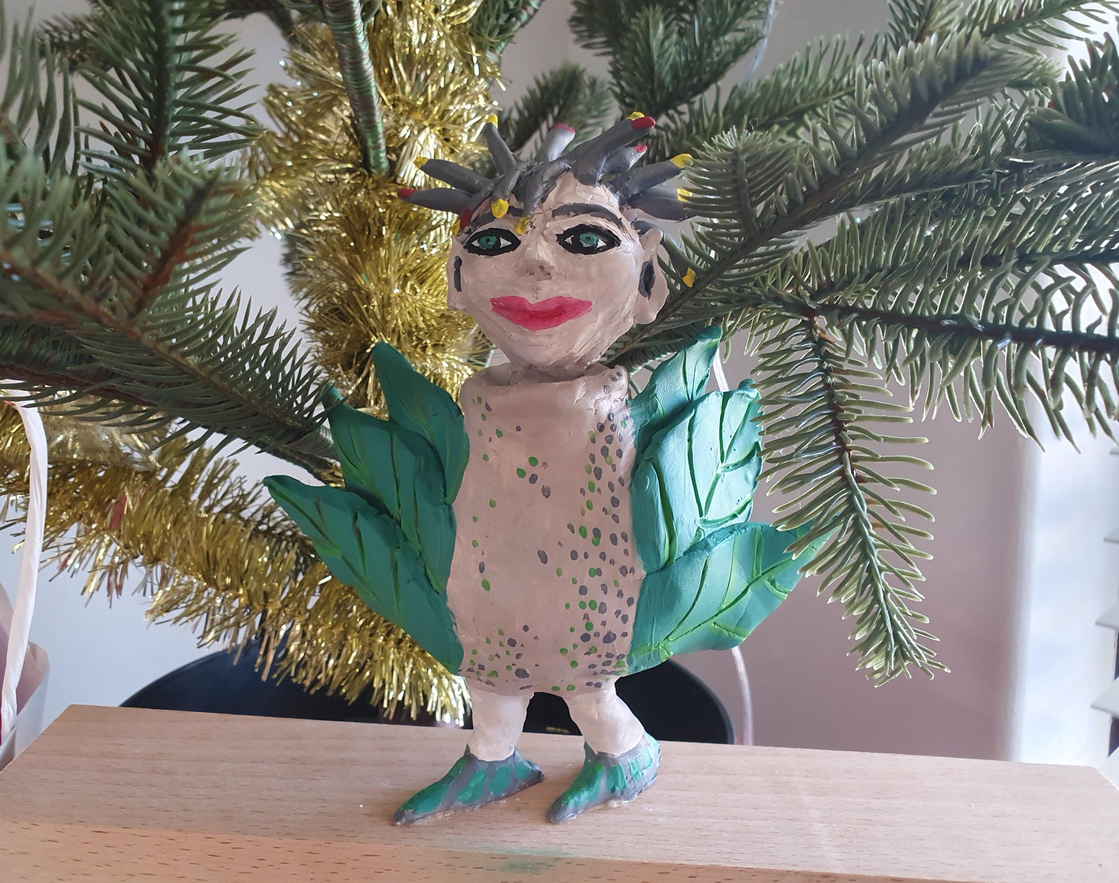 Pixie Gumnut Clay Figurine