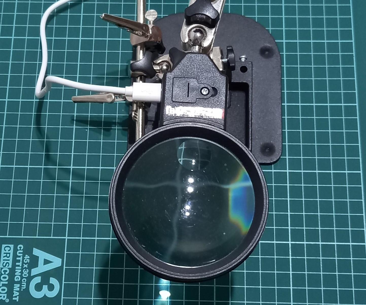 Modify Battery-powered LED Light Magnifier