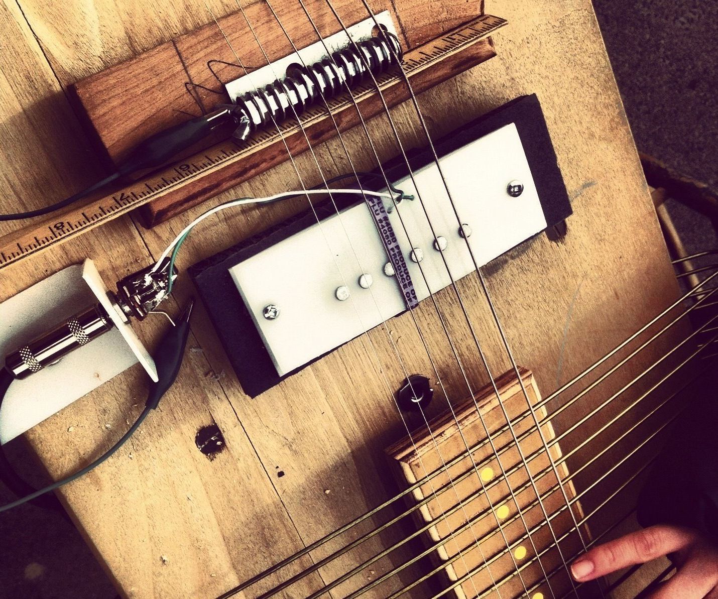 Tuna-Fish, the Ironing-Board Electric Guitar