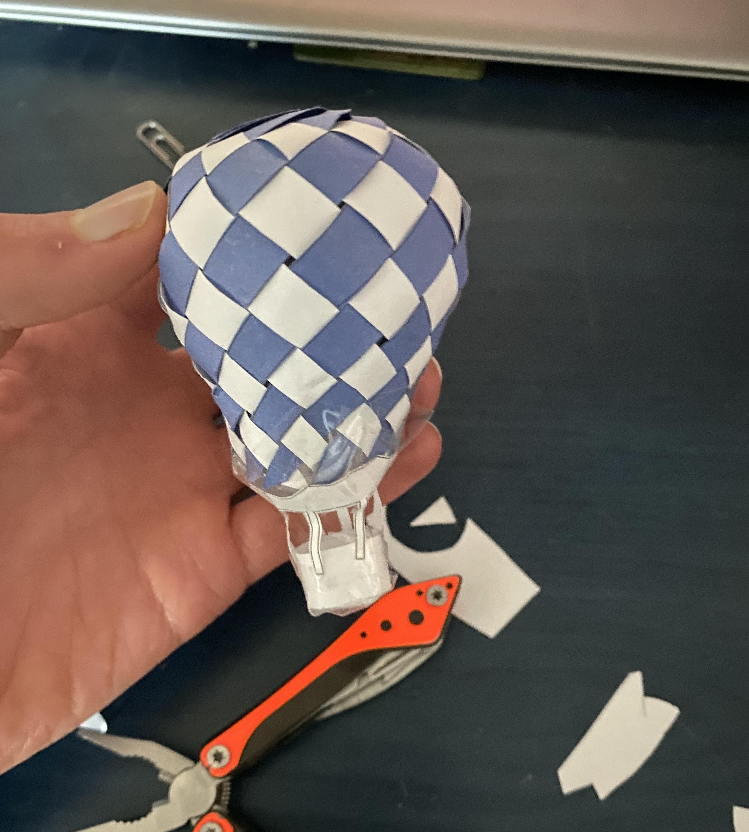 Paper Hot Air Balloon