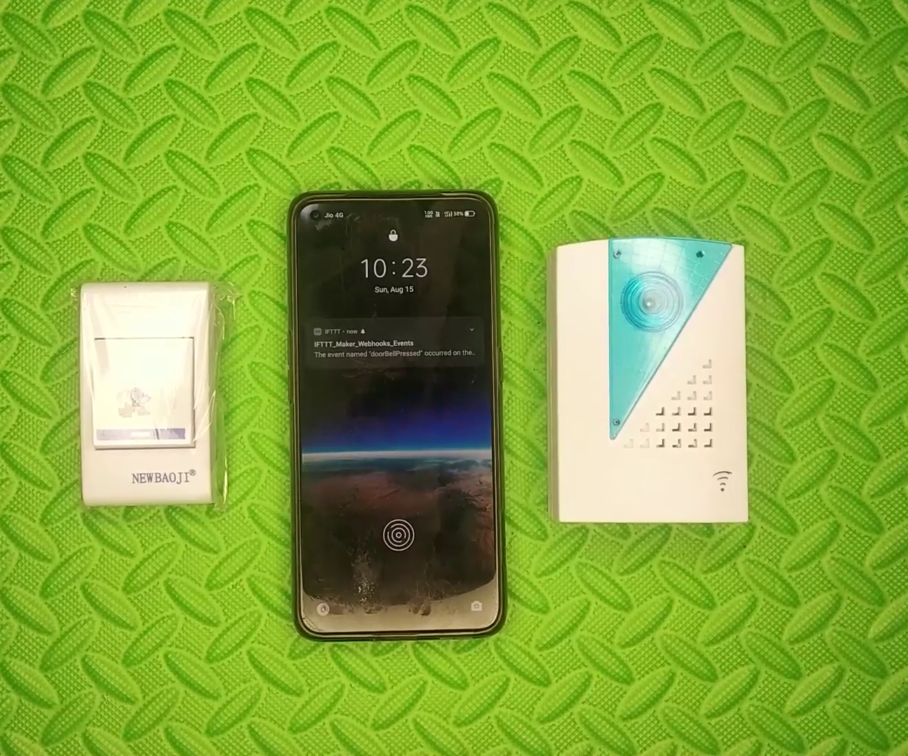 DIY Add WiFi to Normal Doorbell for Less Than 5$