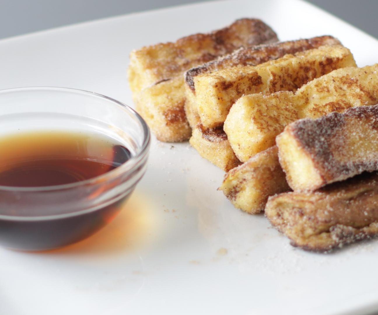 Cinnamon French Toast Sticks