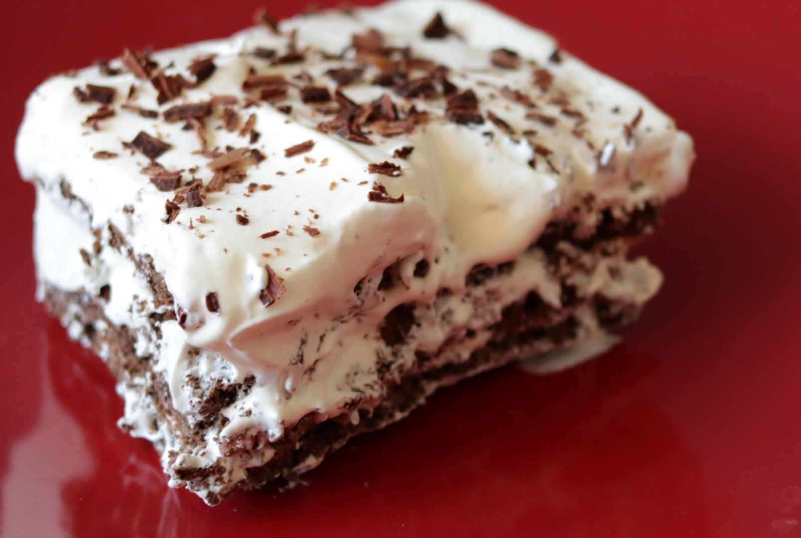 Chocolate Icebox Cake - 3 Ingredients!
