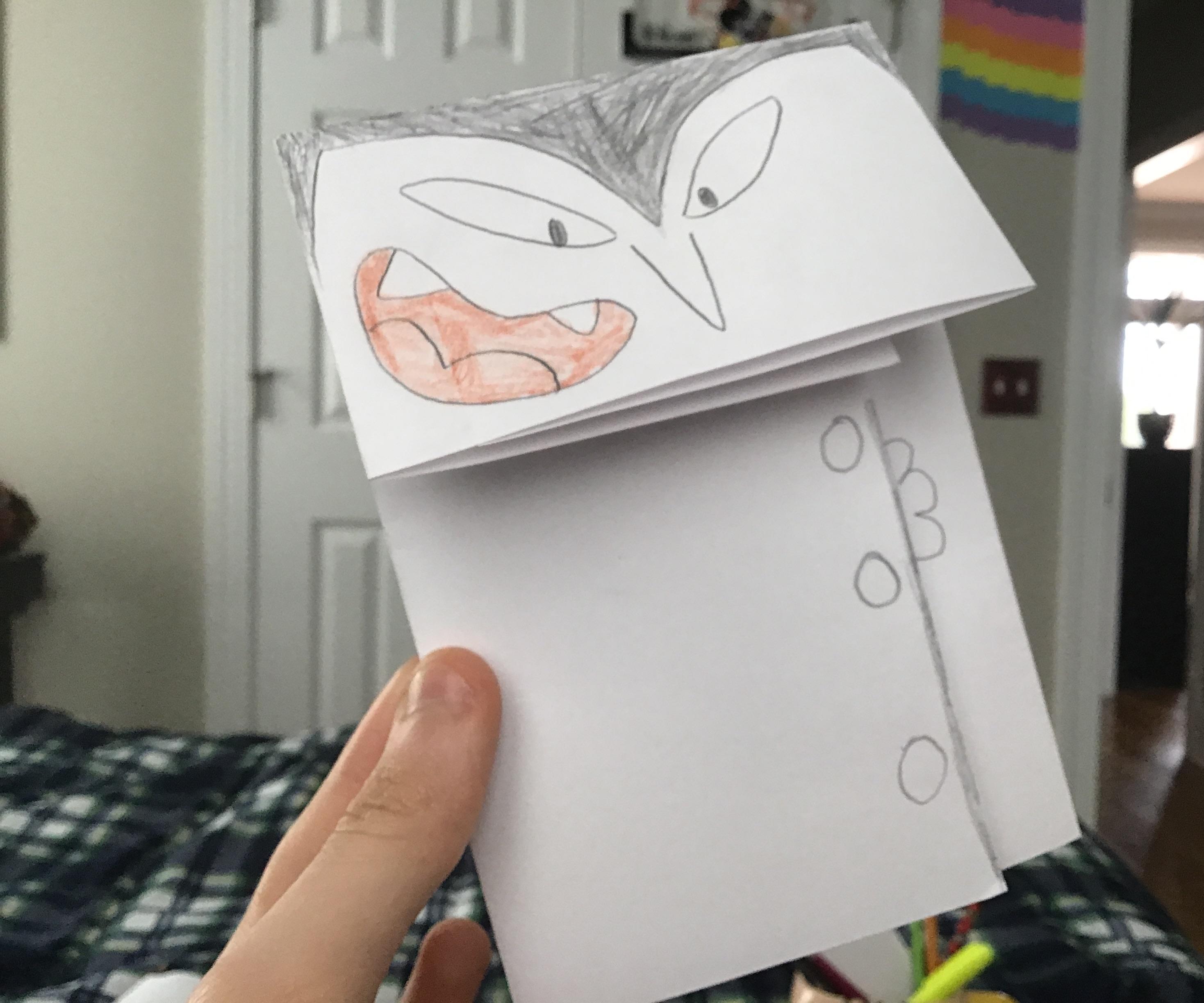 How to Make a Paper Puppet in Three Easy Steps