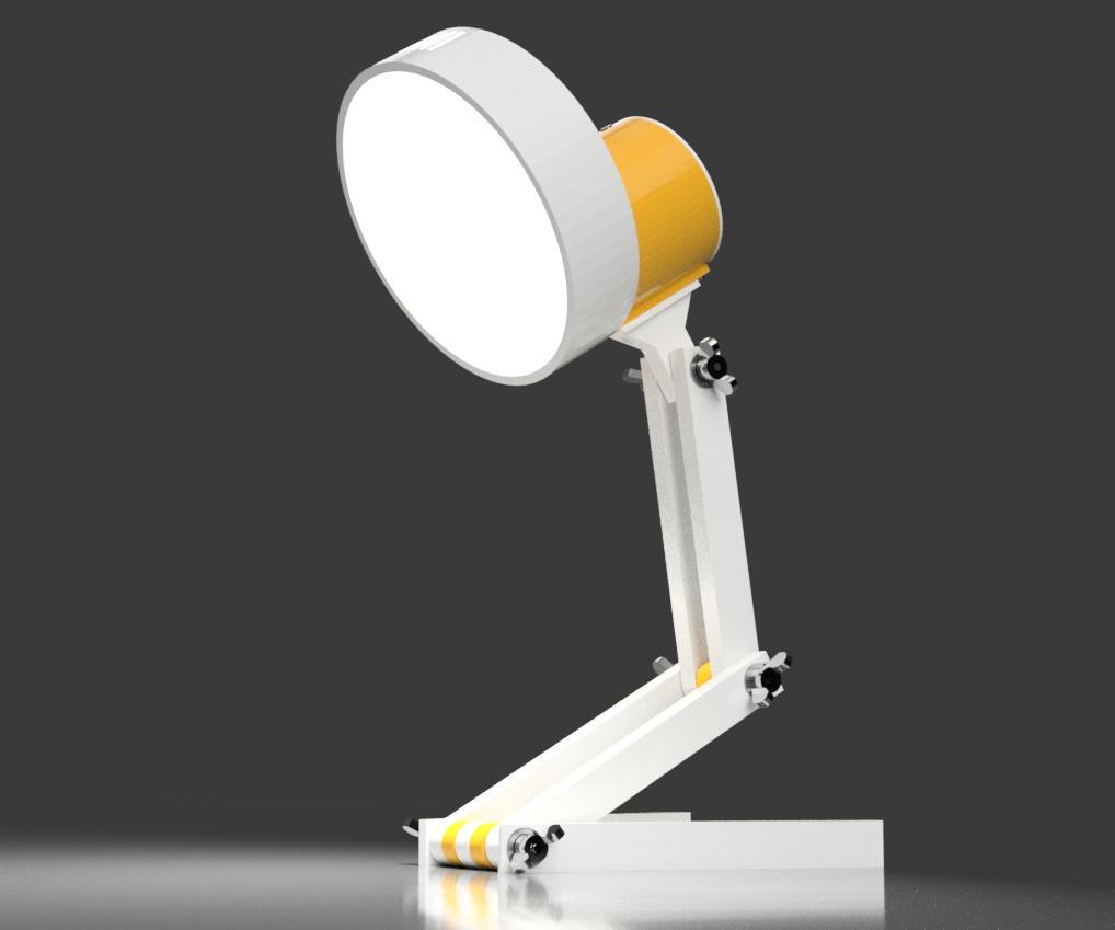USB Desk Lamp - Dimmable - 3D Printed