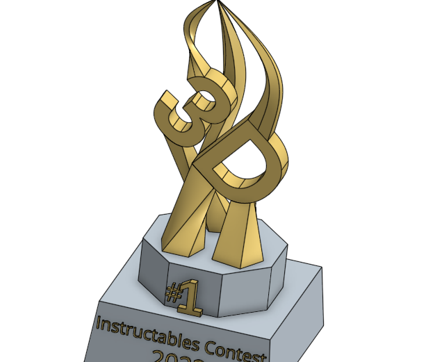 Instructables Contest Trophy!