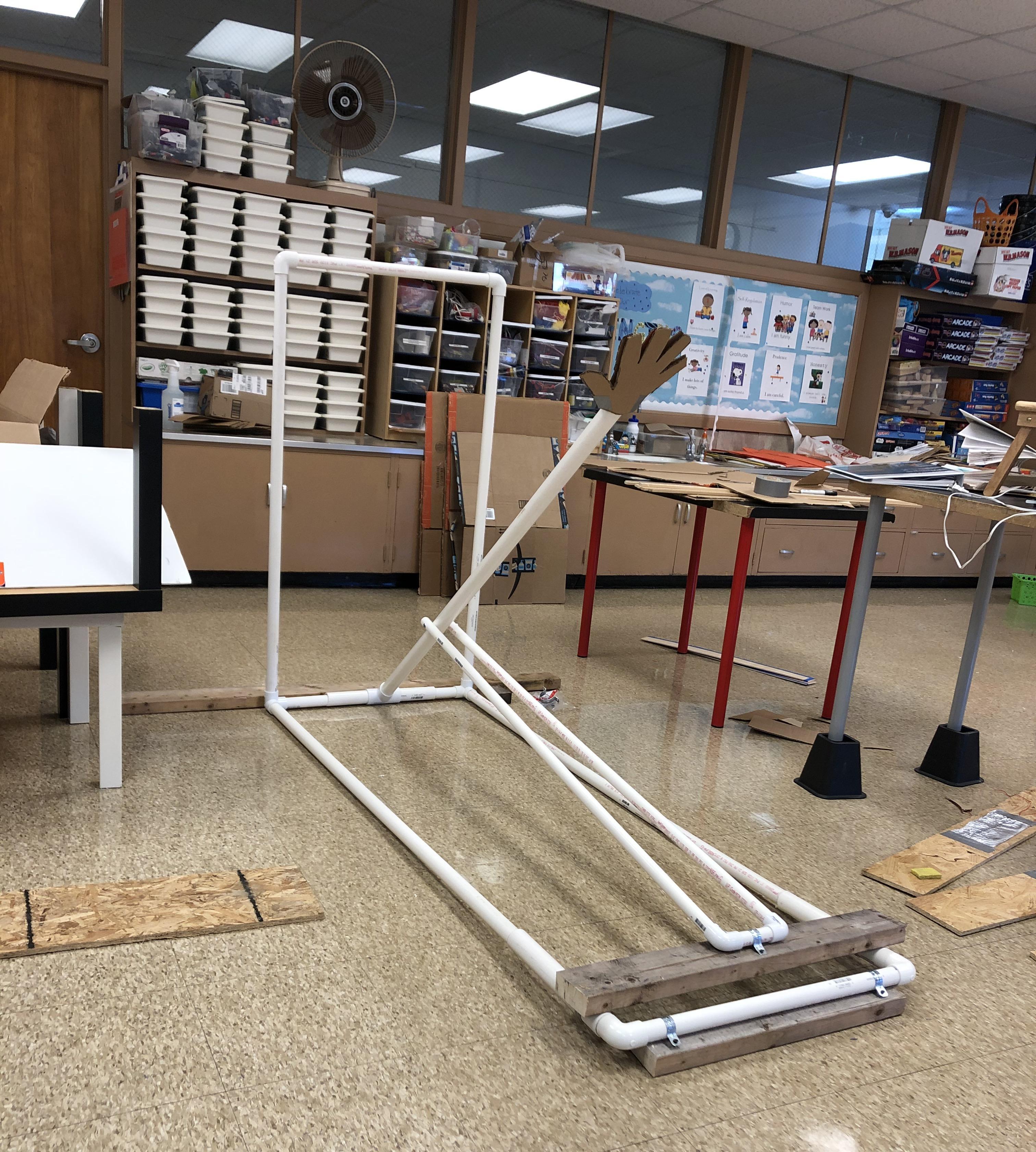 Socially Distanced High Five Machine