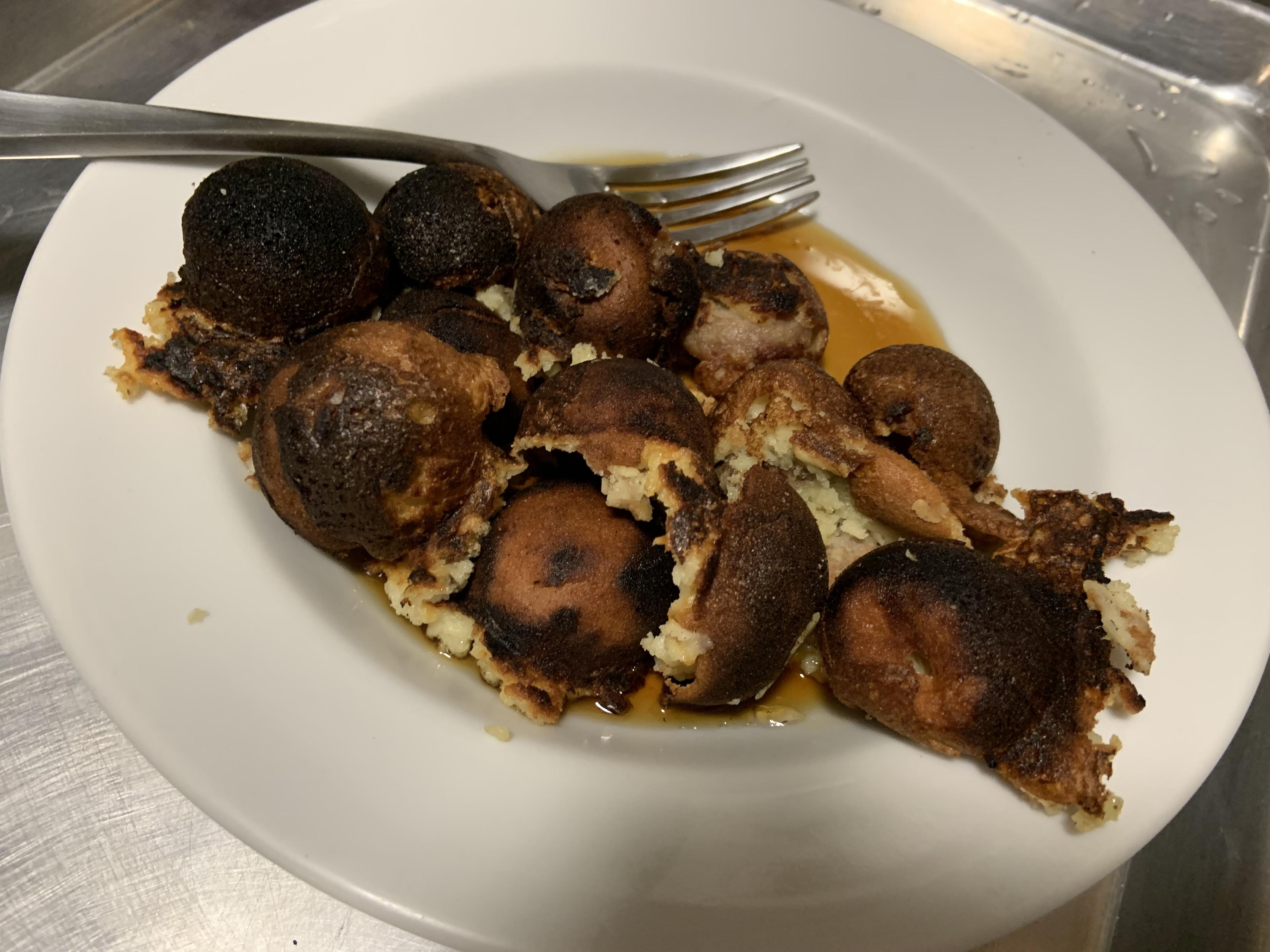 Breakfast Mega Amazeballs Takoyaki Style