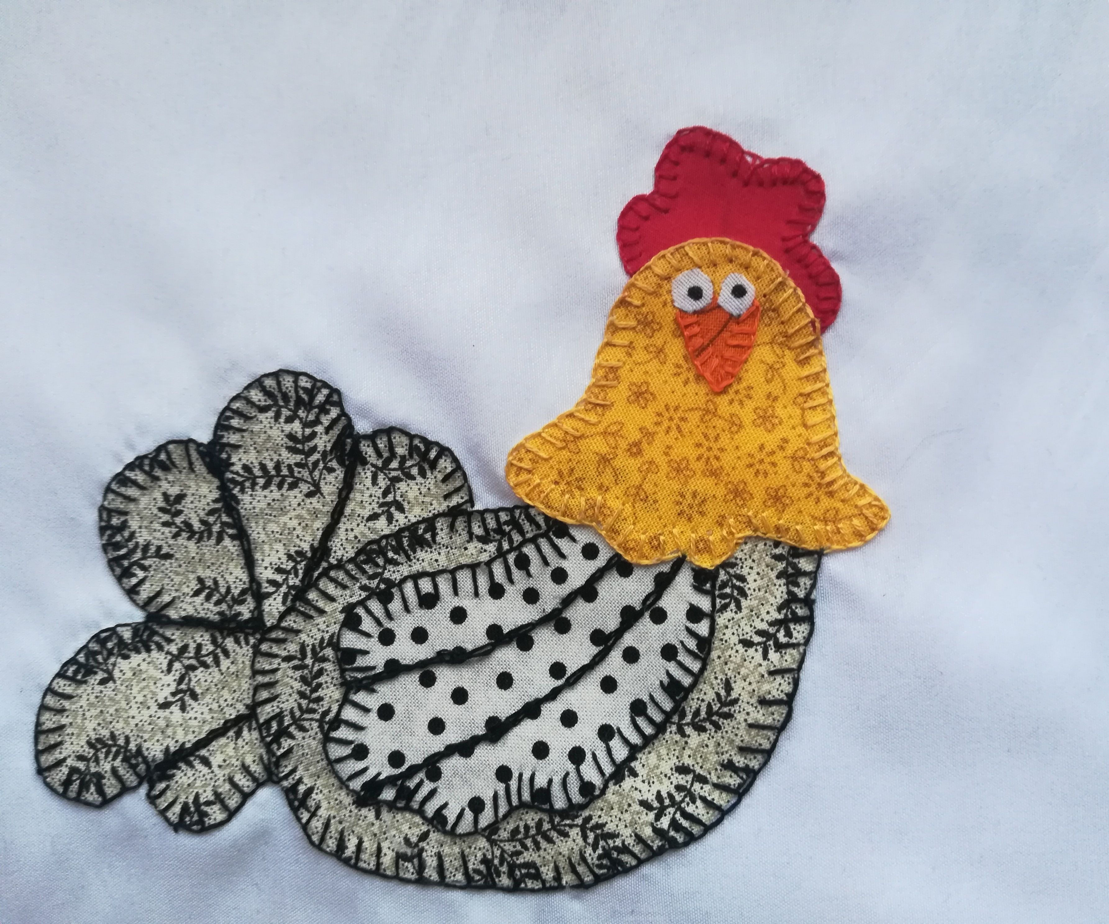 Patchwork Chicken Placemats
