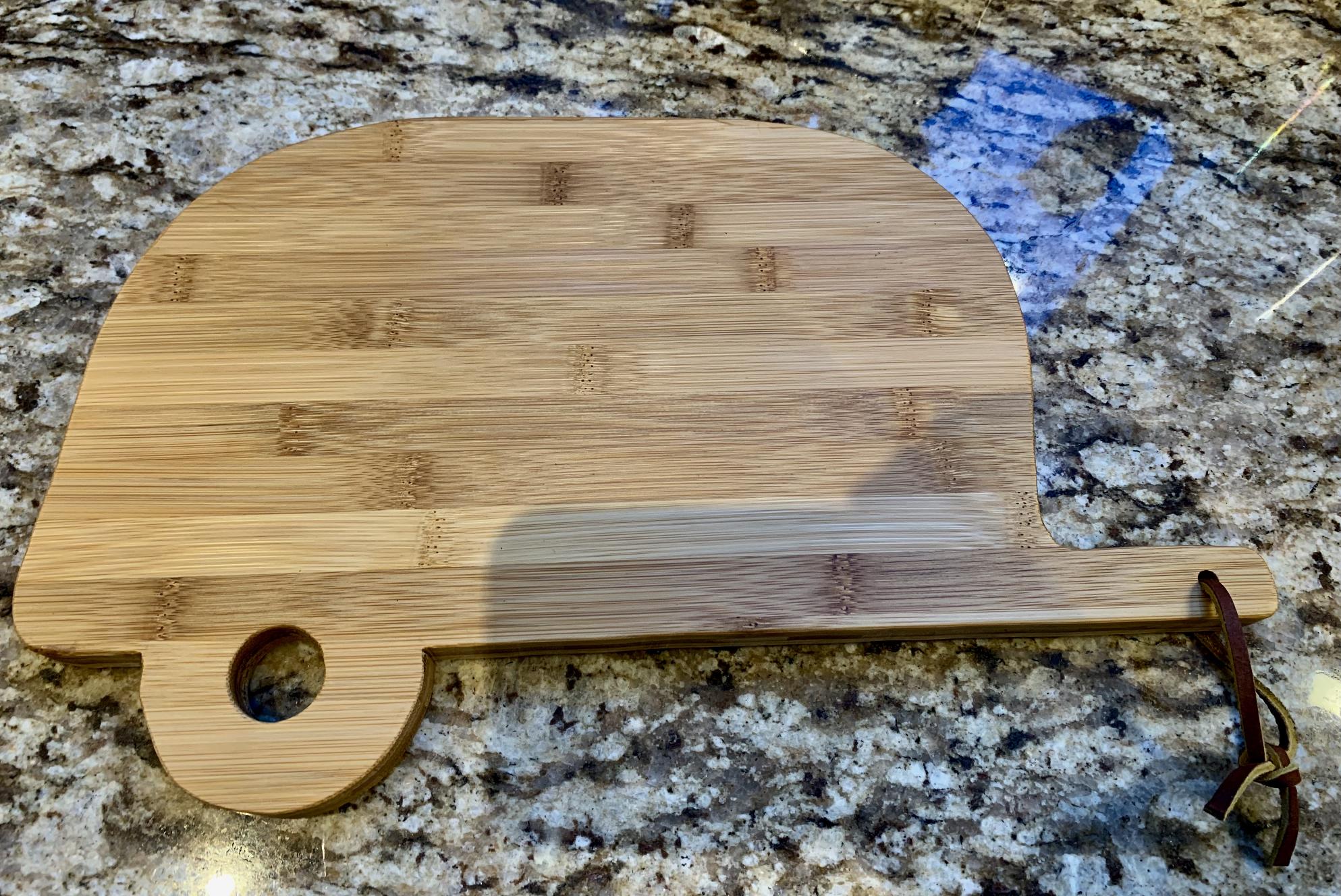 A Custom Charcuterie and Cheese Cutting Board for the Camper