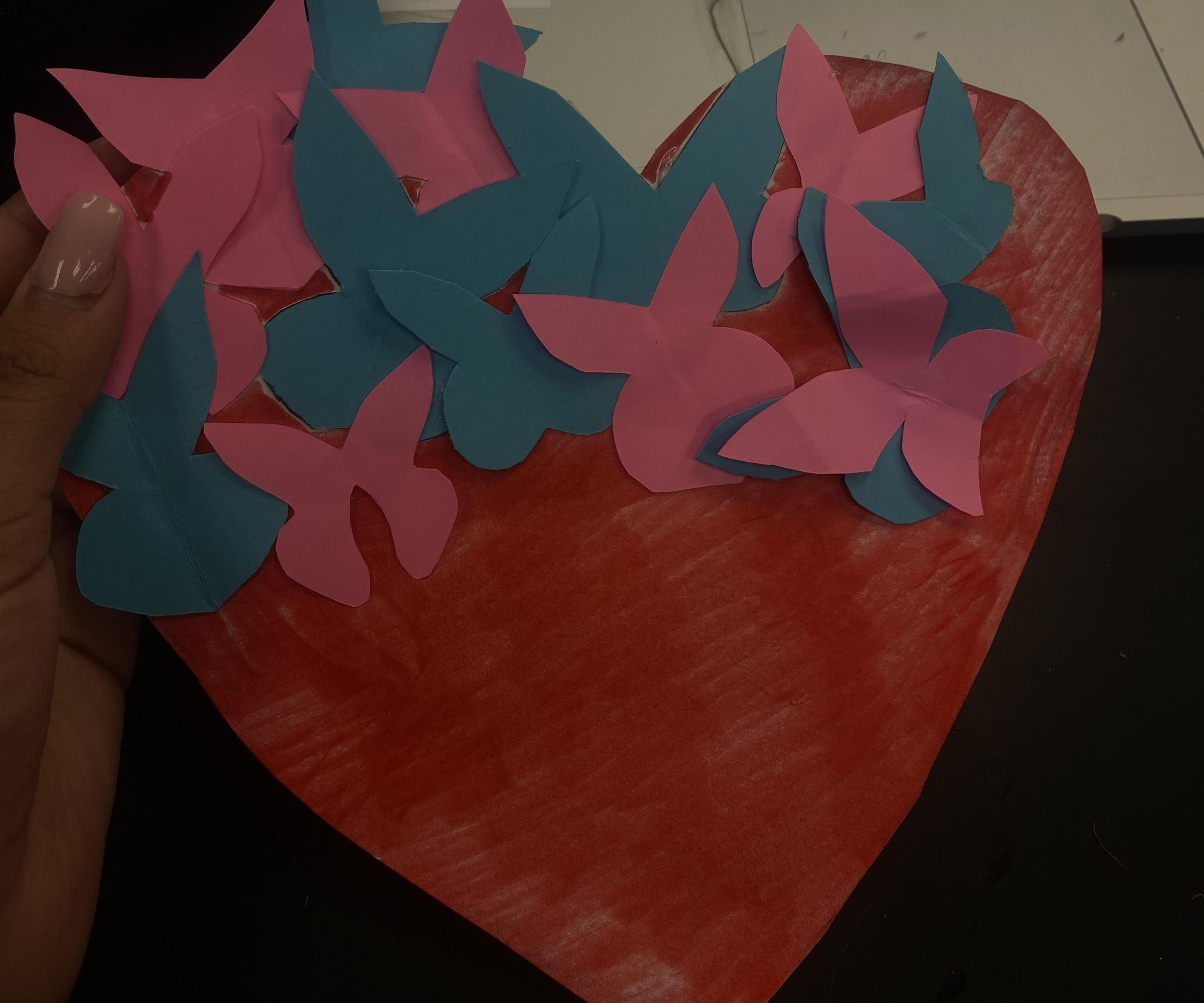 Easy Colored Paper Butterflies