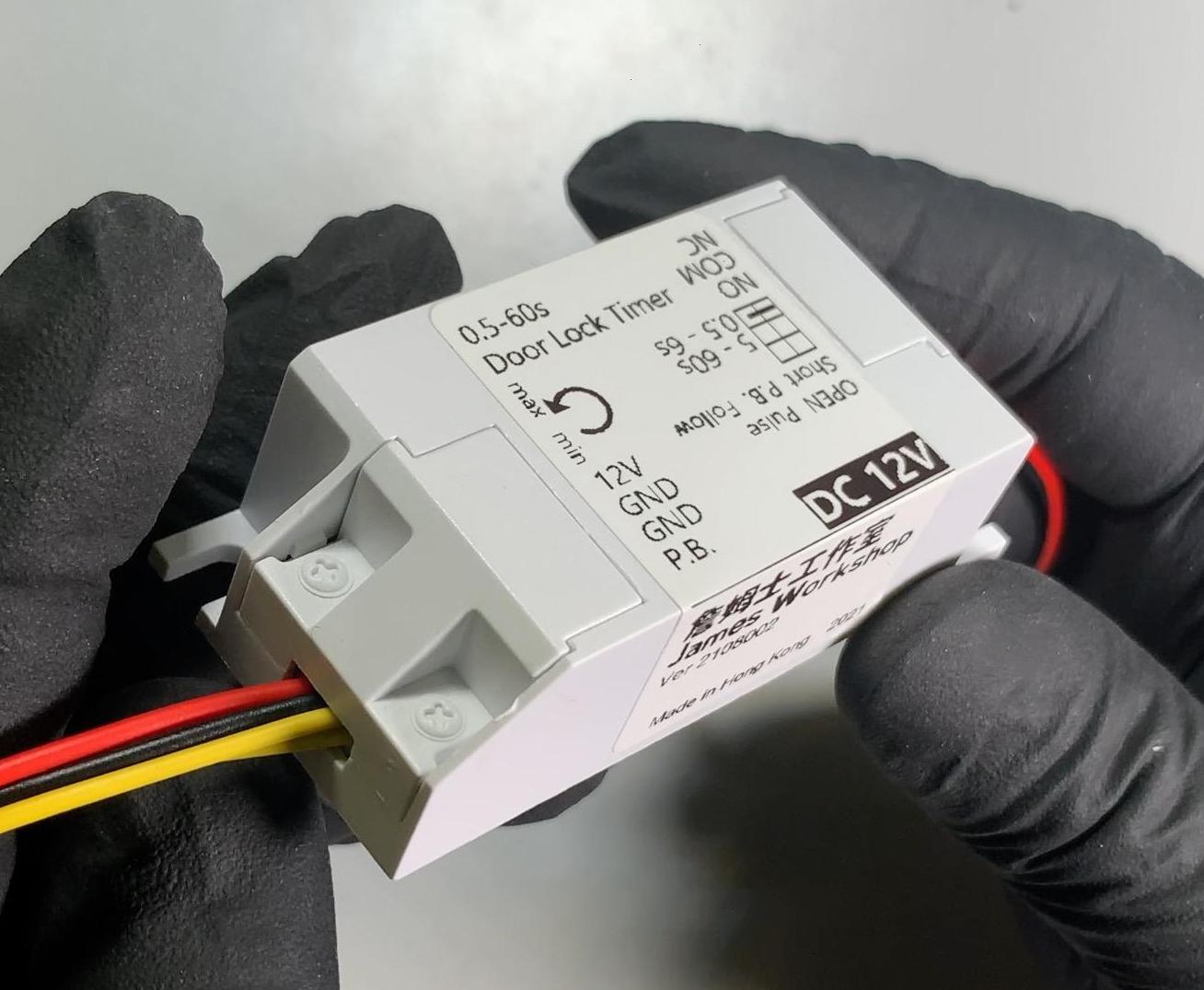 2$ PCB NE555 Door Lock Timer