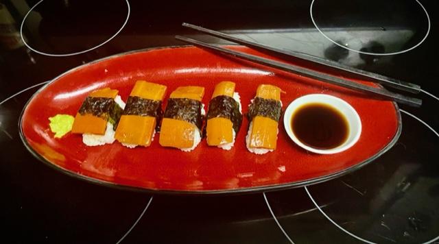 Vegan Smoked Salmon - Sushi and Lox