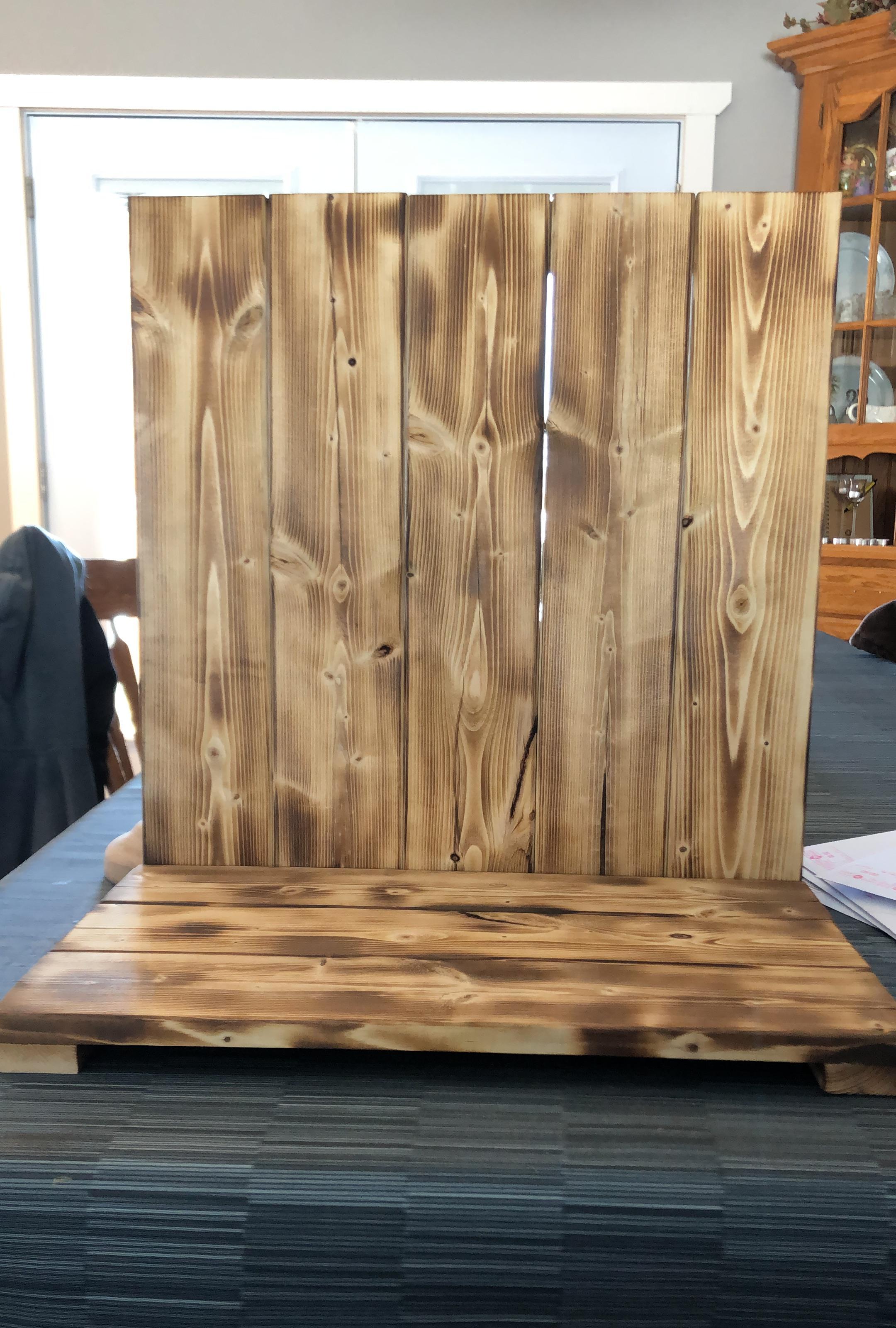 DIY Backdrop for Those "Rustic" Photos