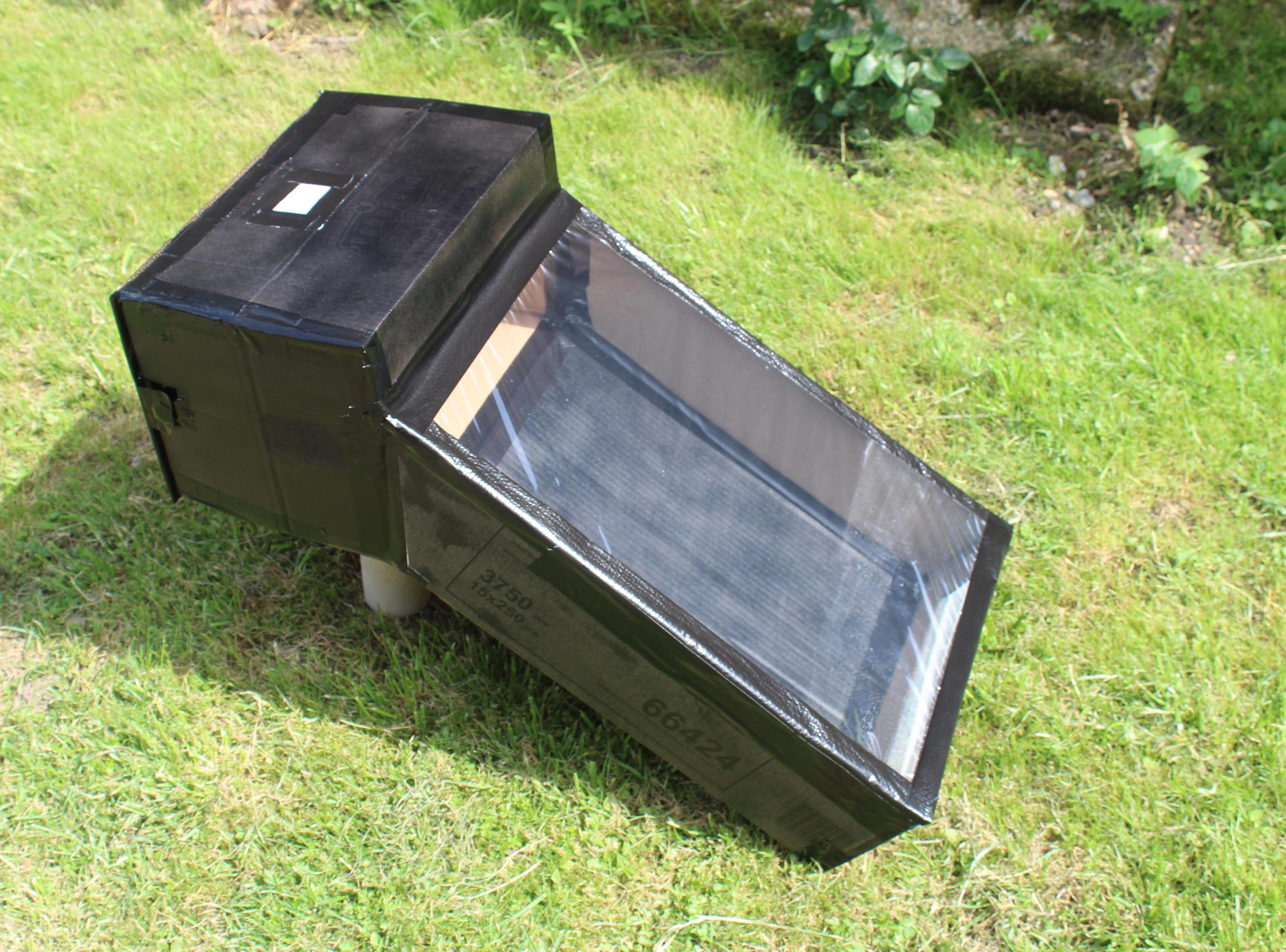 Cardboard Solar Dehydrator