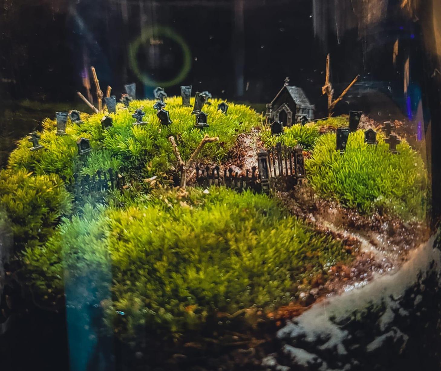 Make a Mini Graveyard Terrarium