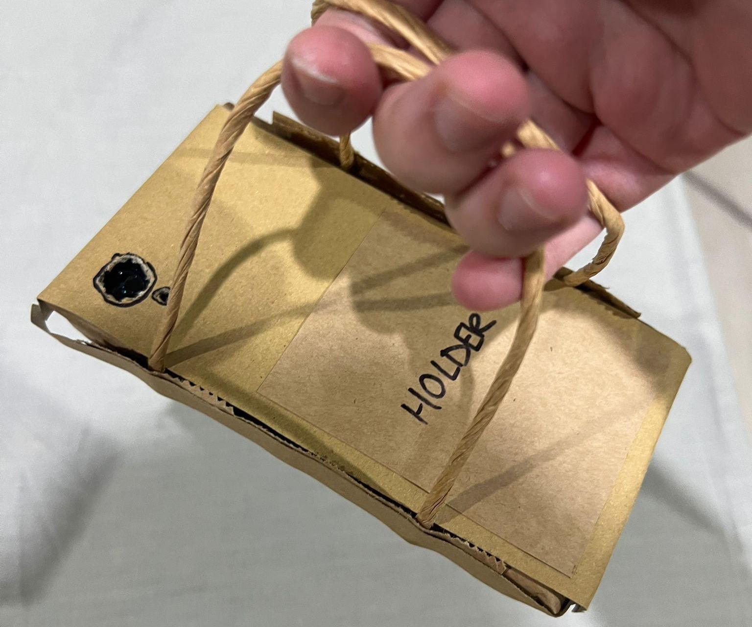 Paper Bag Phone Case Using Recycled Materials