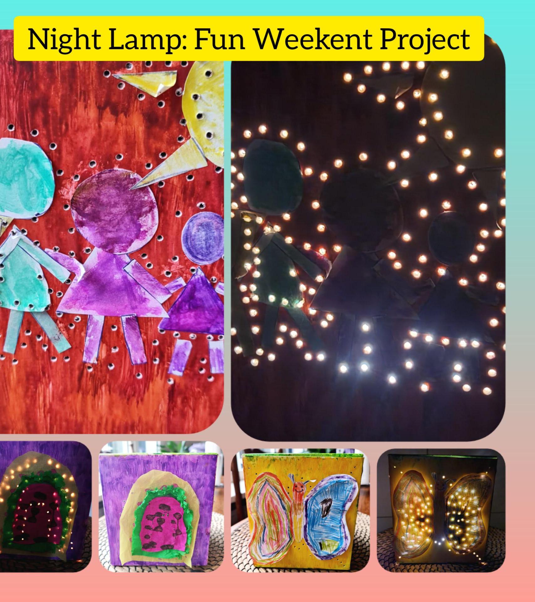 Sentimental Night Lamp: Hours of Quality Time Together With Zero Spending on Supplies.