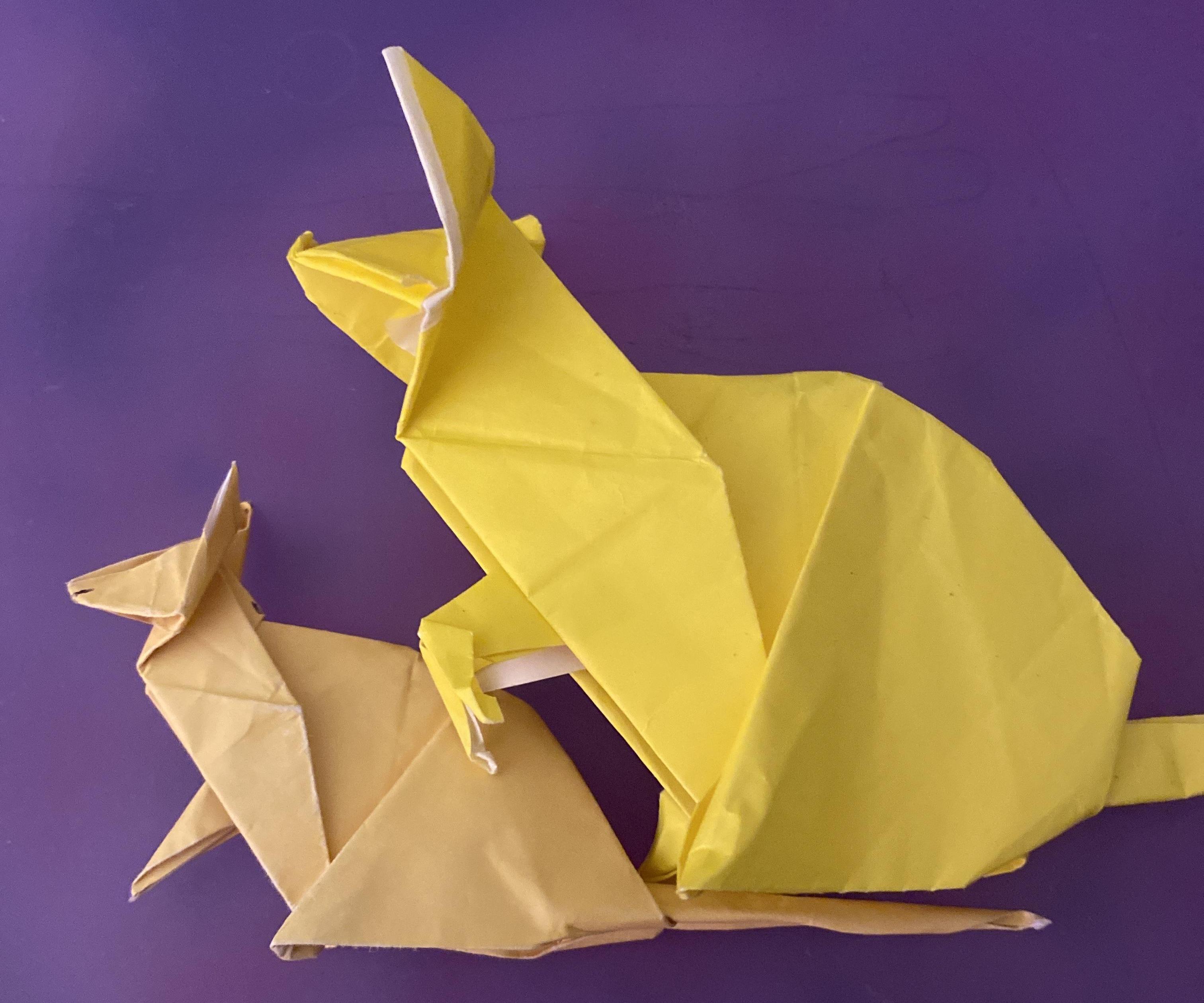 Origami Rat