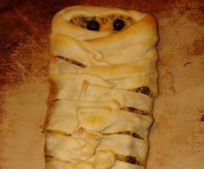 Halloween Mummy Tacos