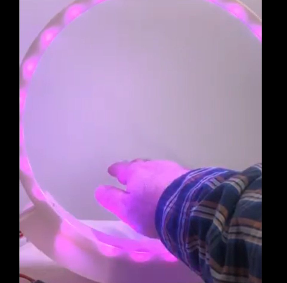 Motion Controlled LED Lamp