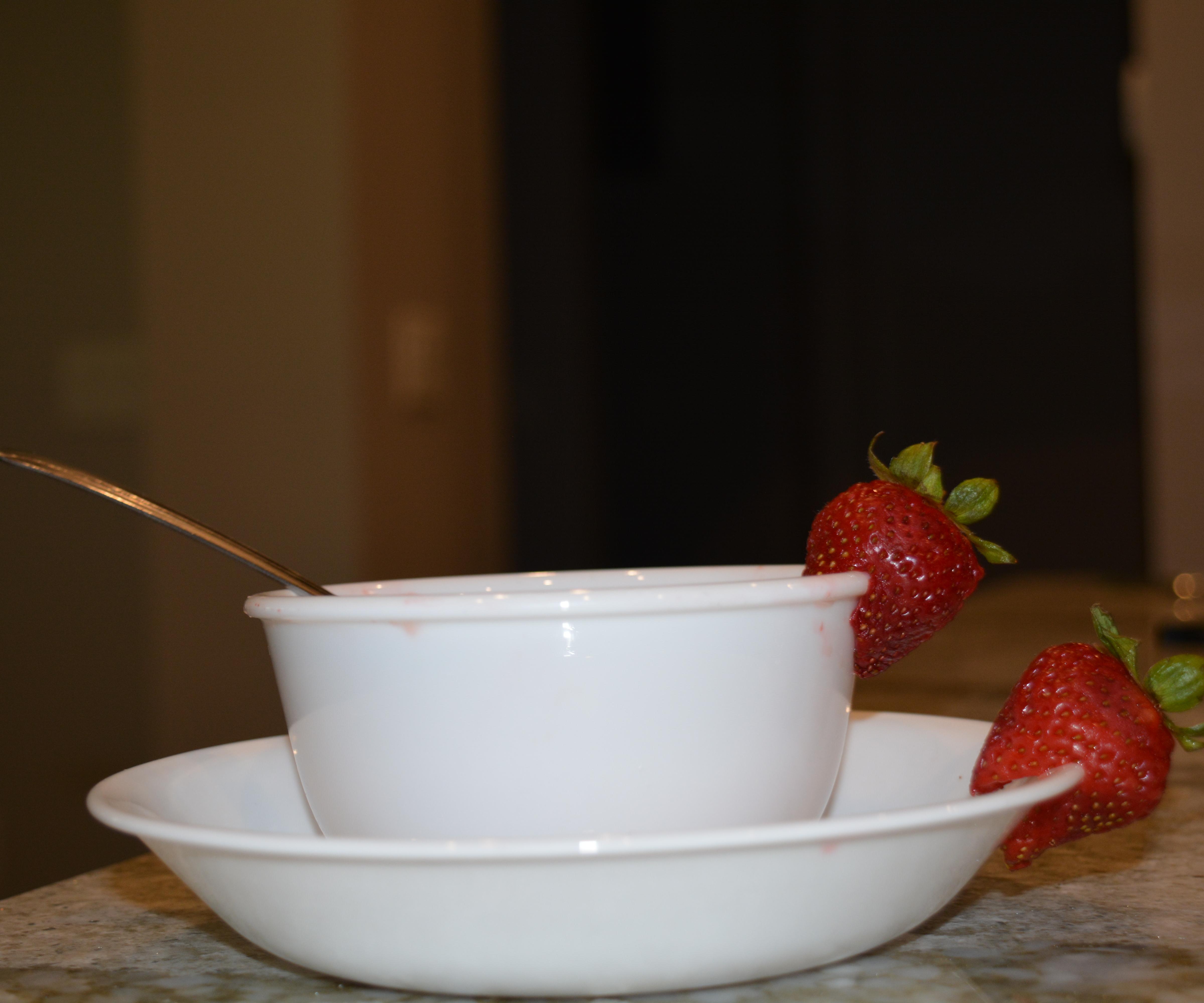 Strawberry-Lemon Sorbet