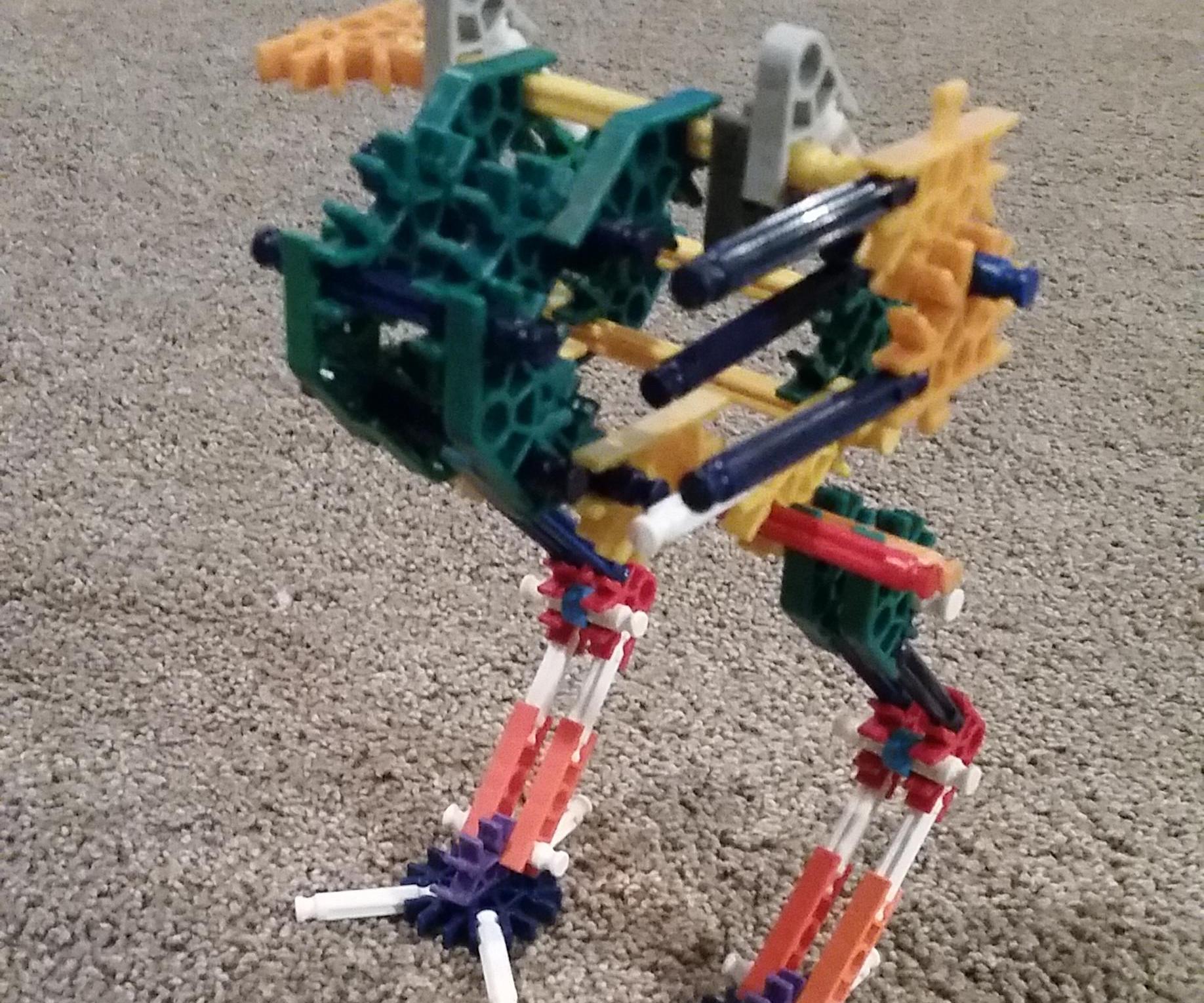 Simple K'nex War Robots Cossack