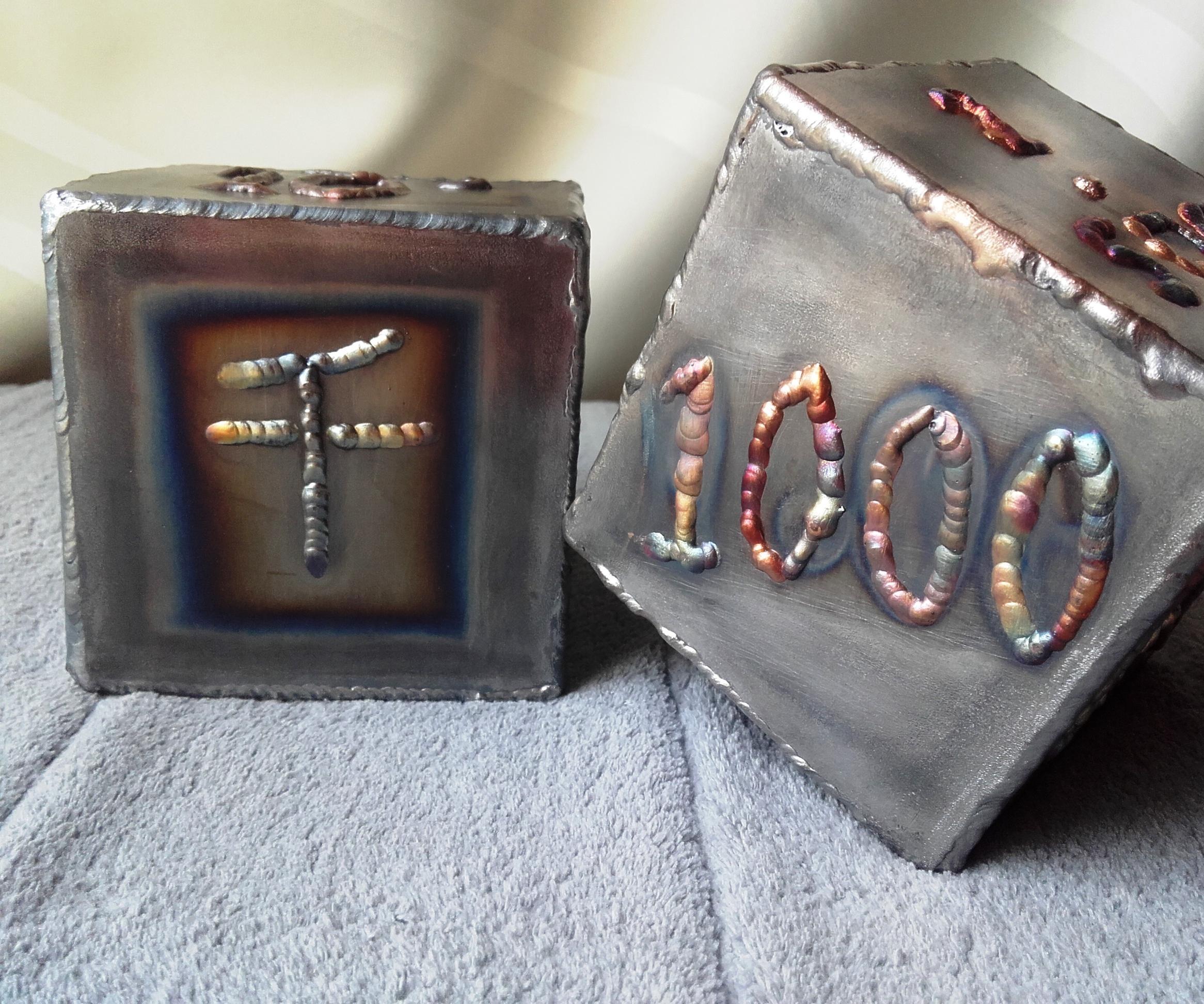 Colorful Copper on Useless Dice