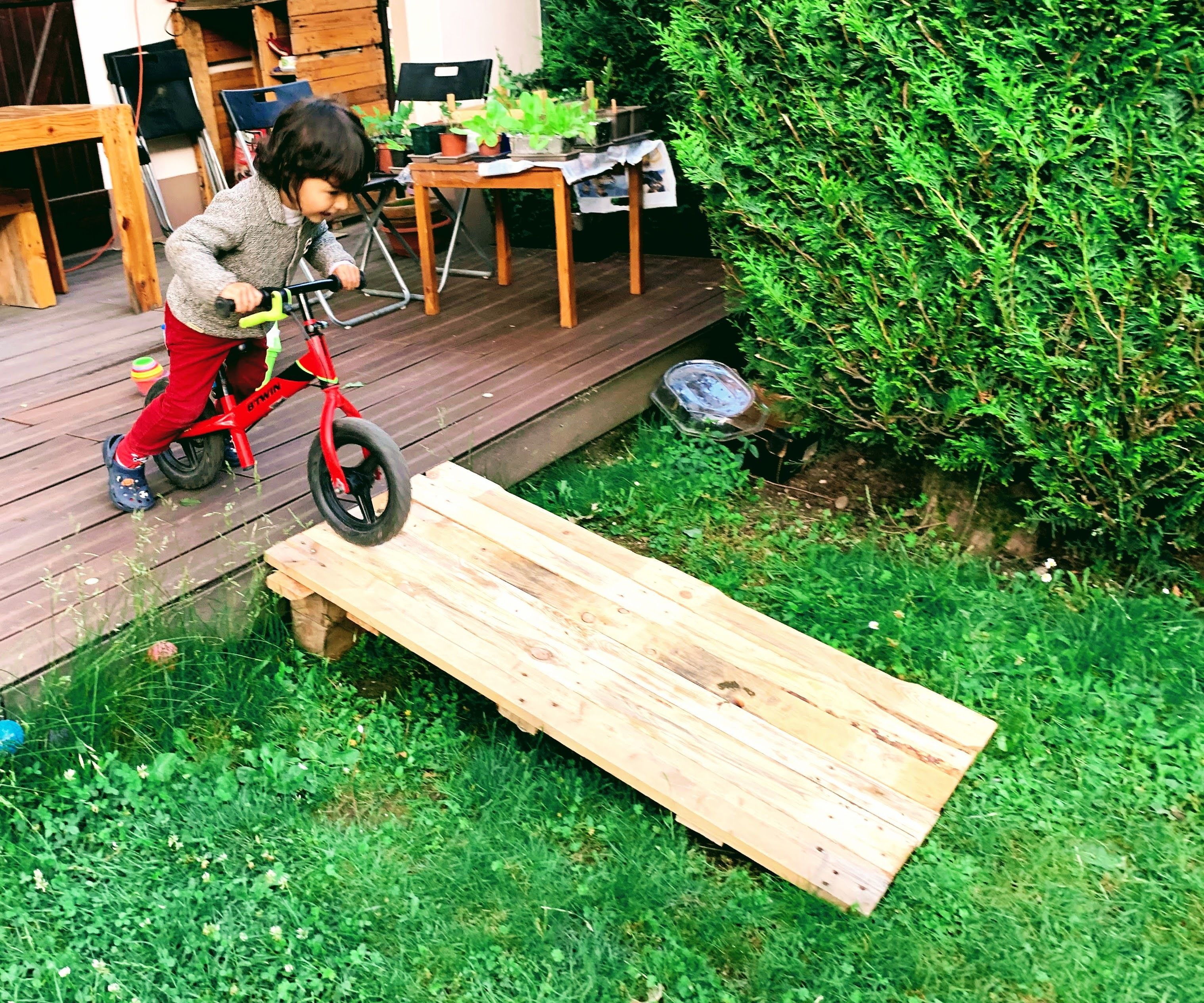 30 Minutes Pallet Ramp for Kids