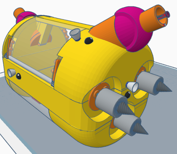 The Cavern Crawler: a Bridge Between Humanity and the Depths Below.