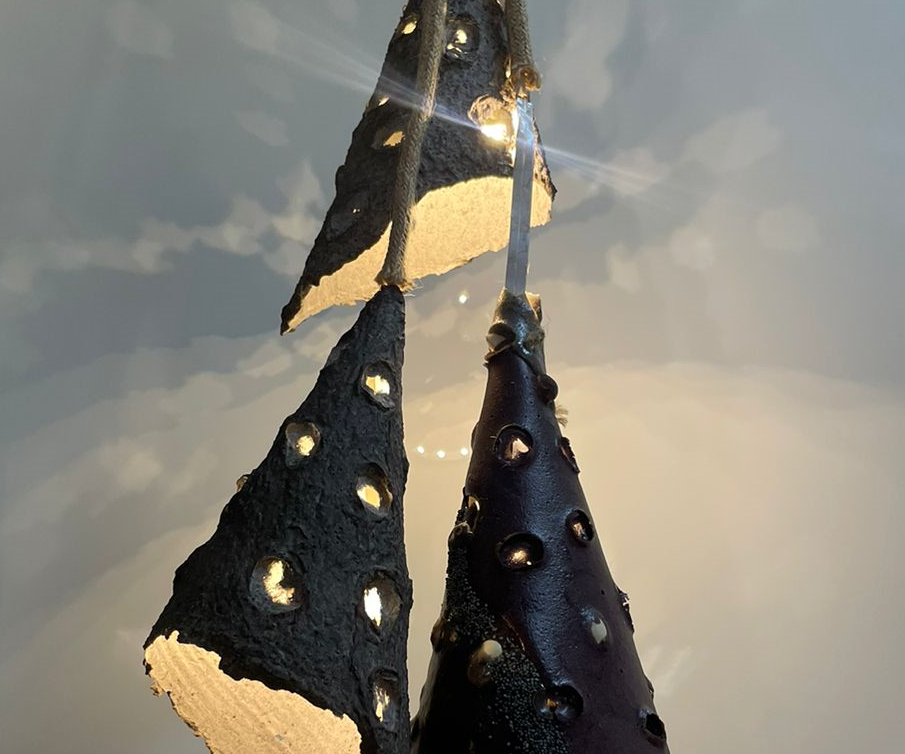 Biodegradable Hanging Light