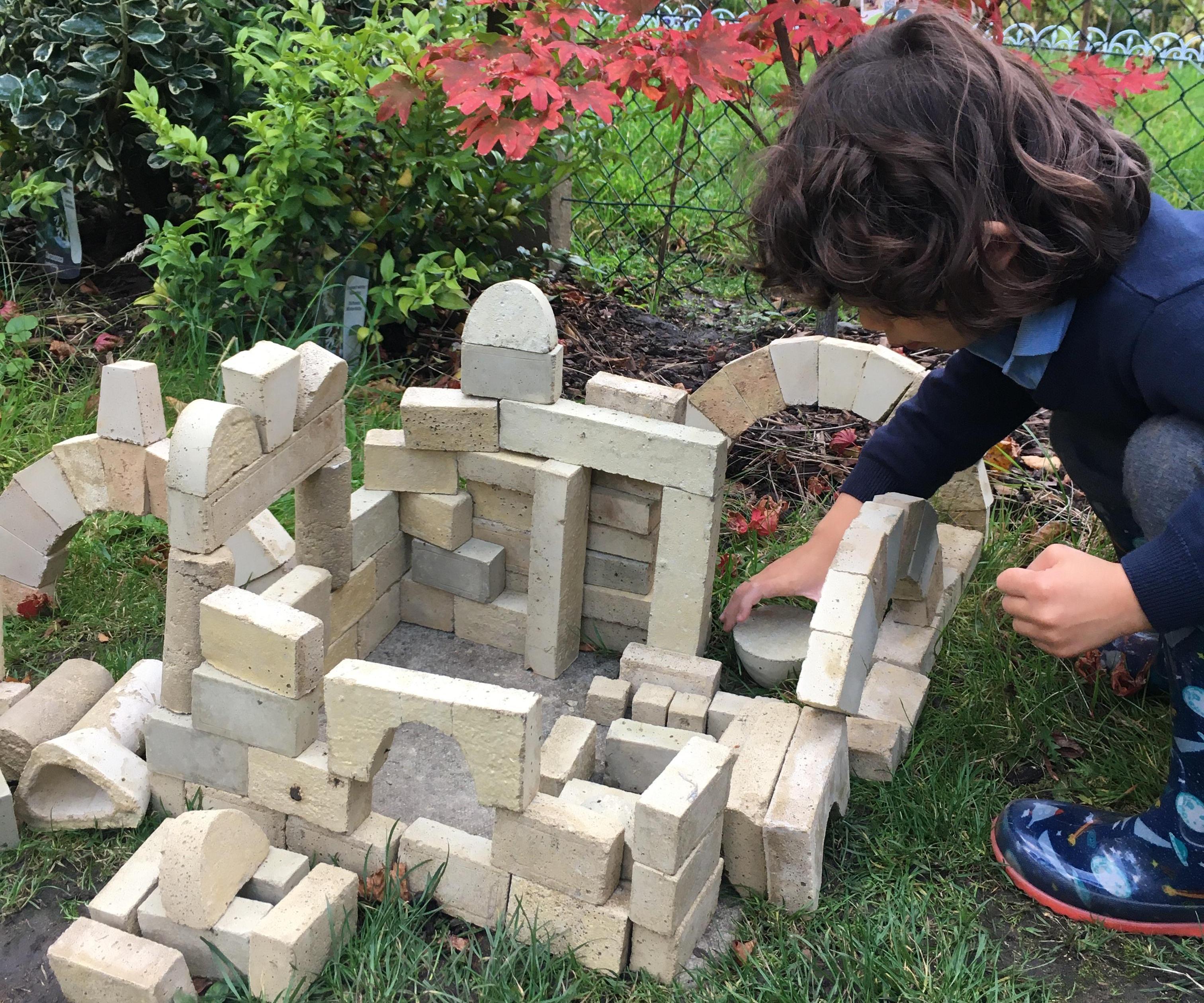 Mini Concrete Blocks - All Weather Building!