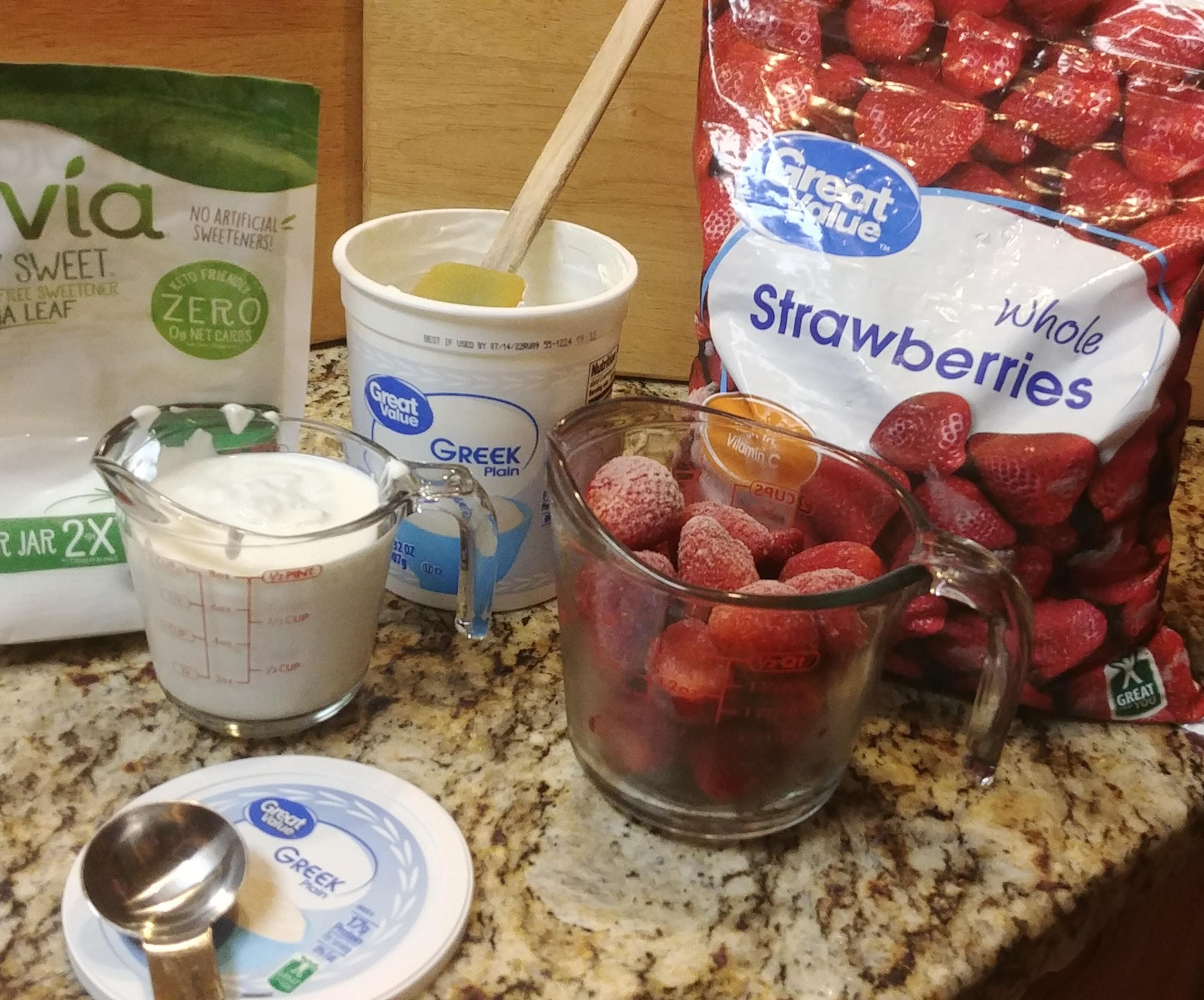 Frozen Fruit & Yogurt