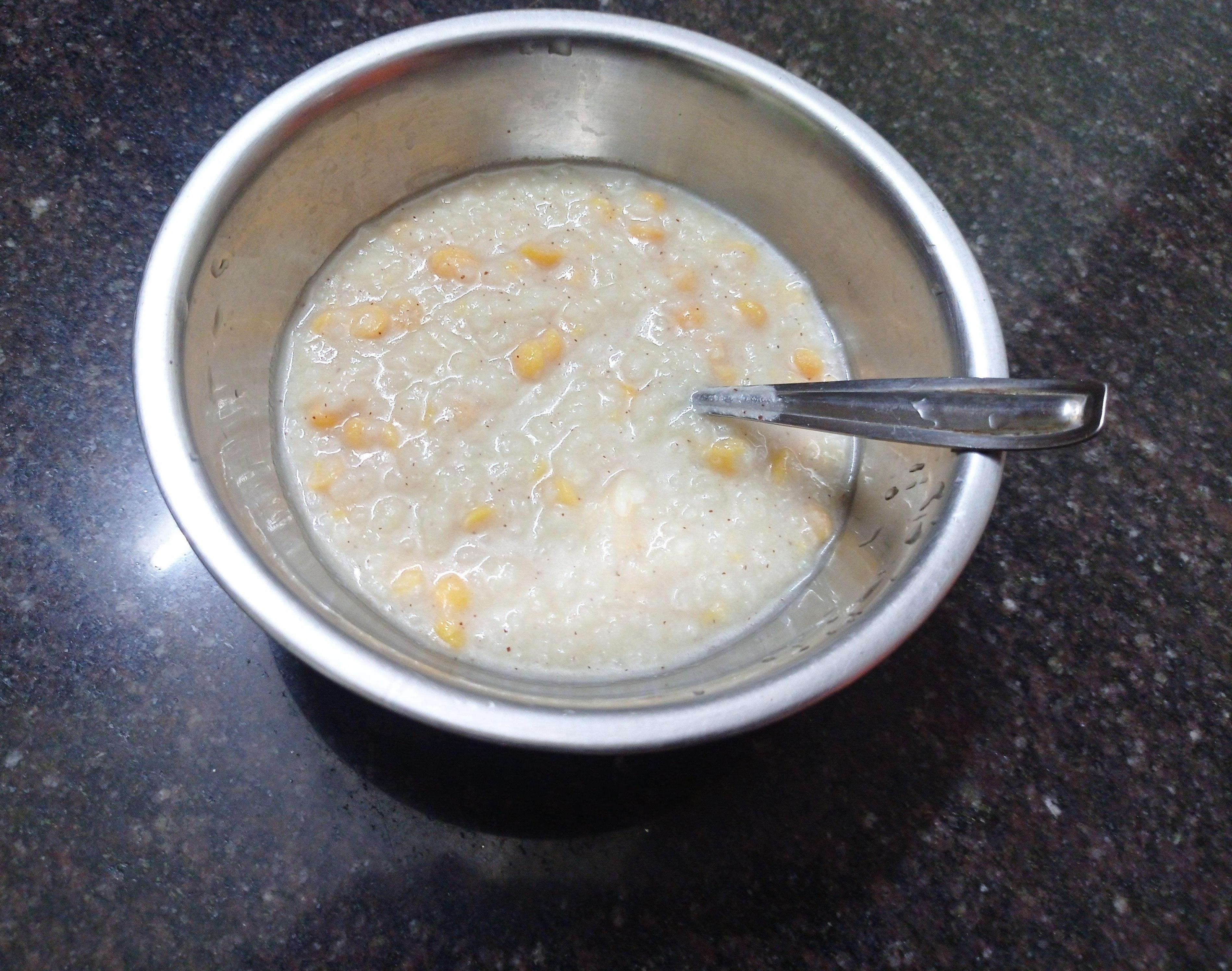 Akki Kadlebele (Rice and Channa Dal) Payasa