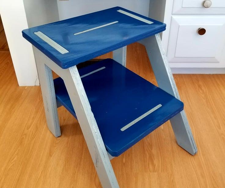 Sturdy CNC Plywood Step Stool 