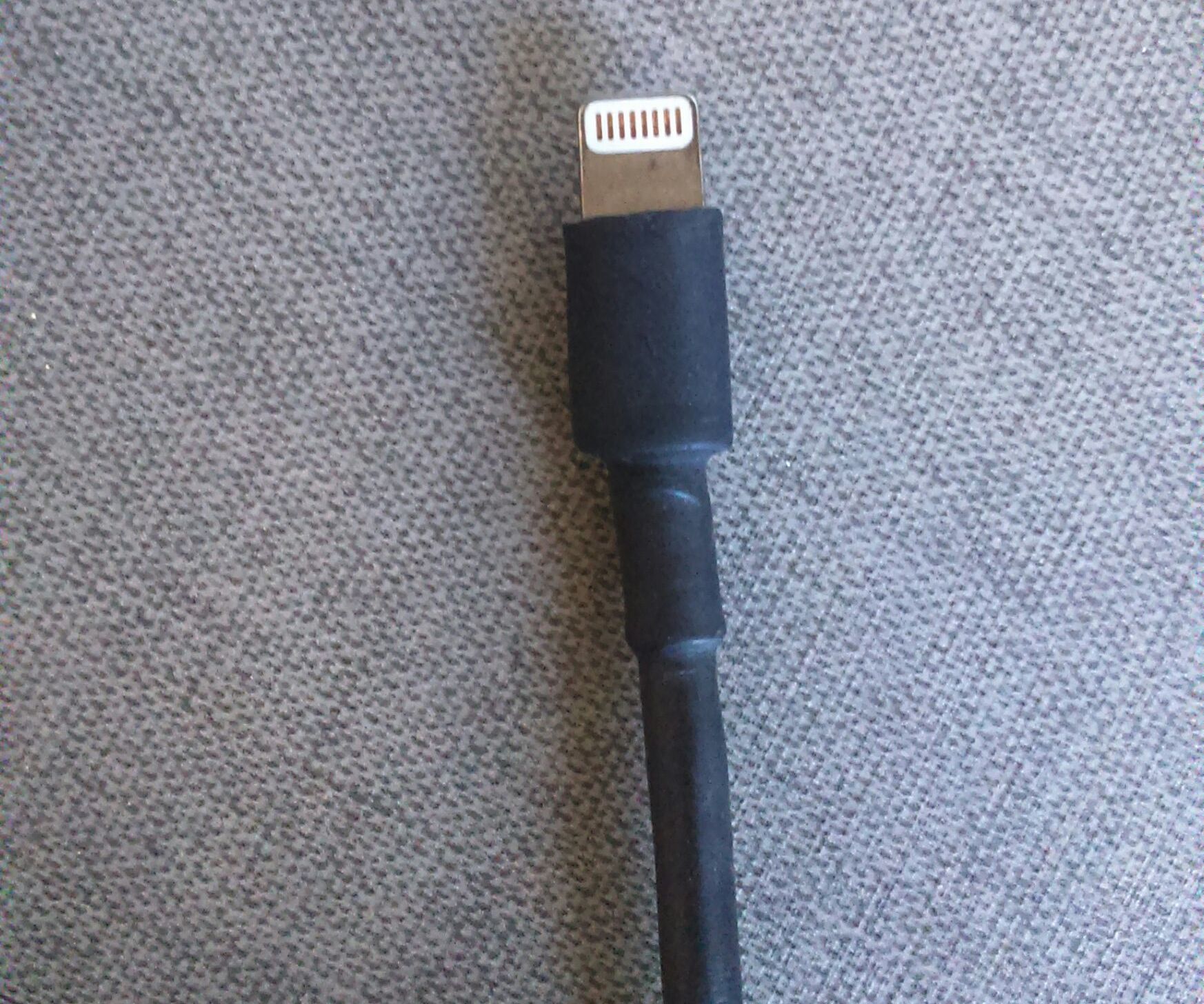 How to fix the cable lightning Apple