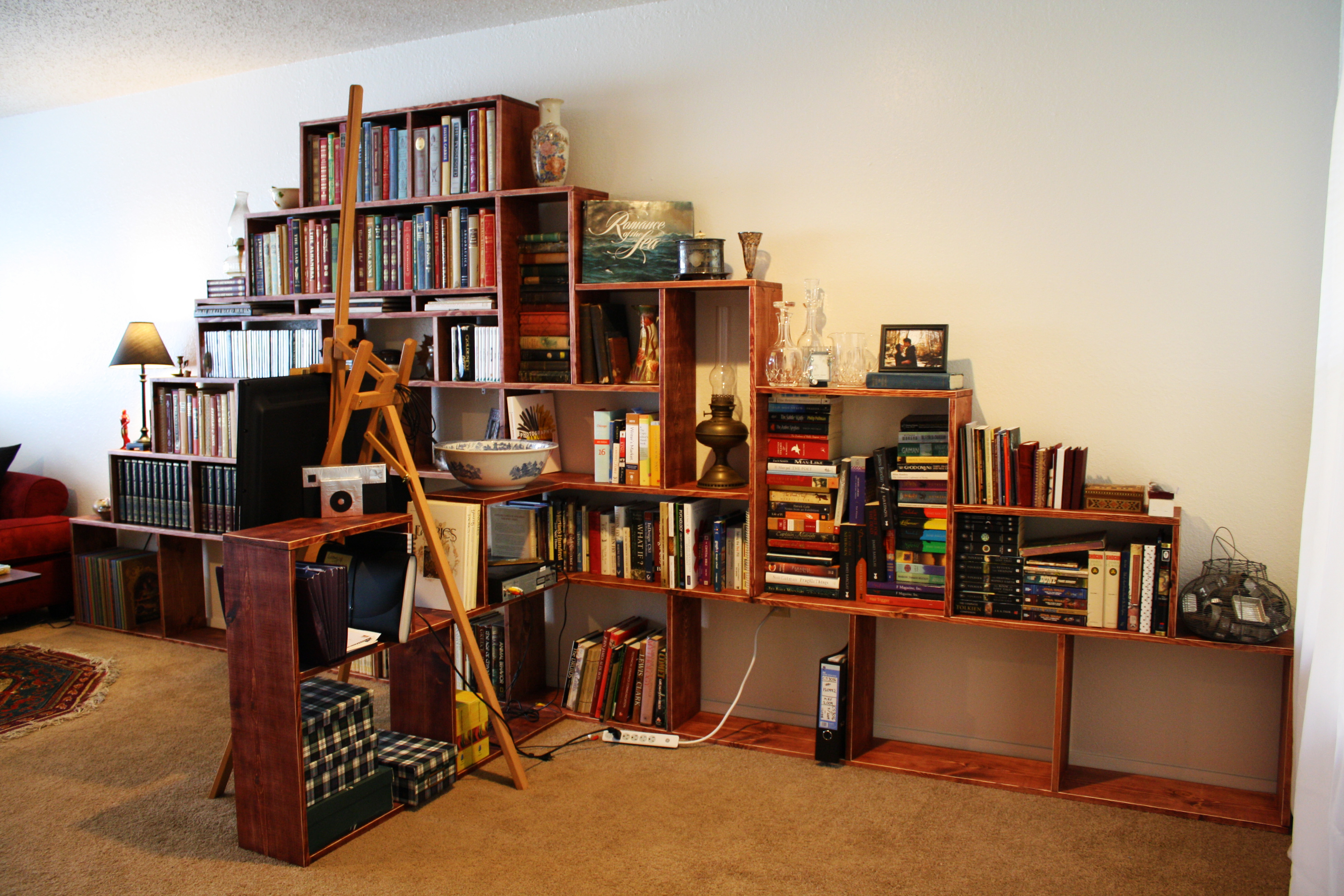 How to Make a Bookshelf Mountain!