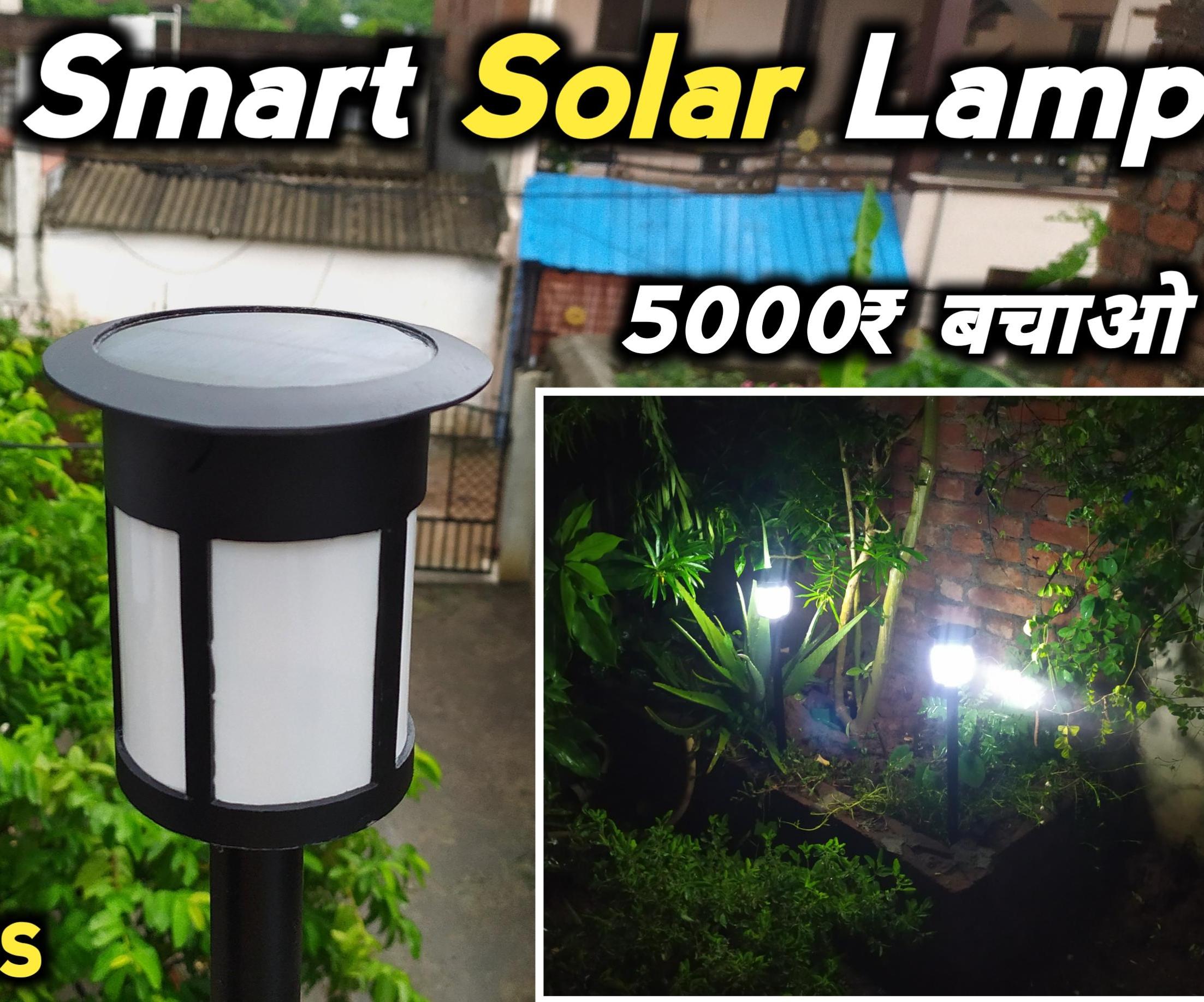 DIY Solar Lamp
